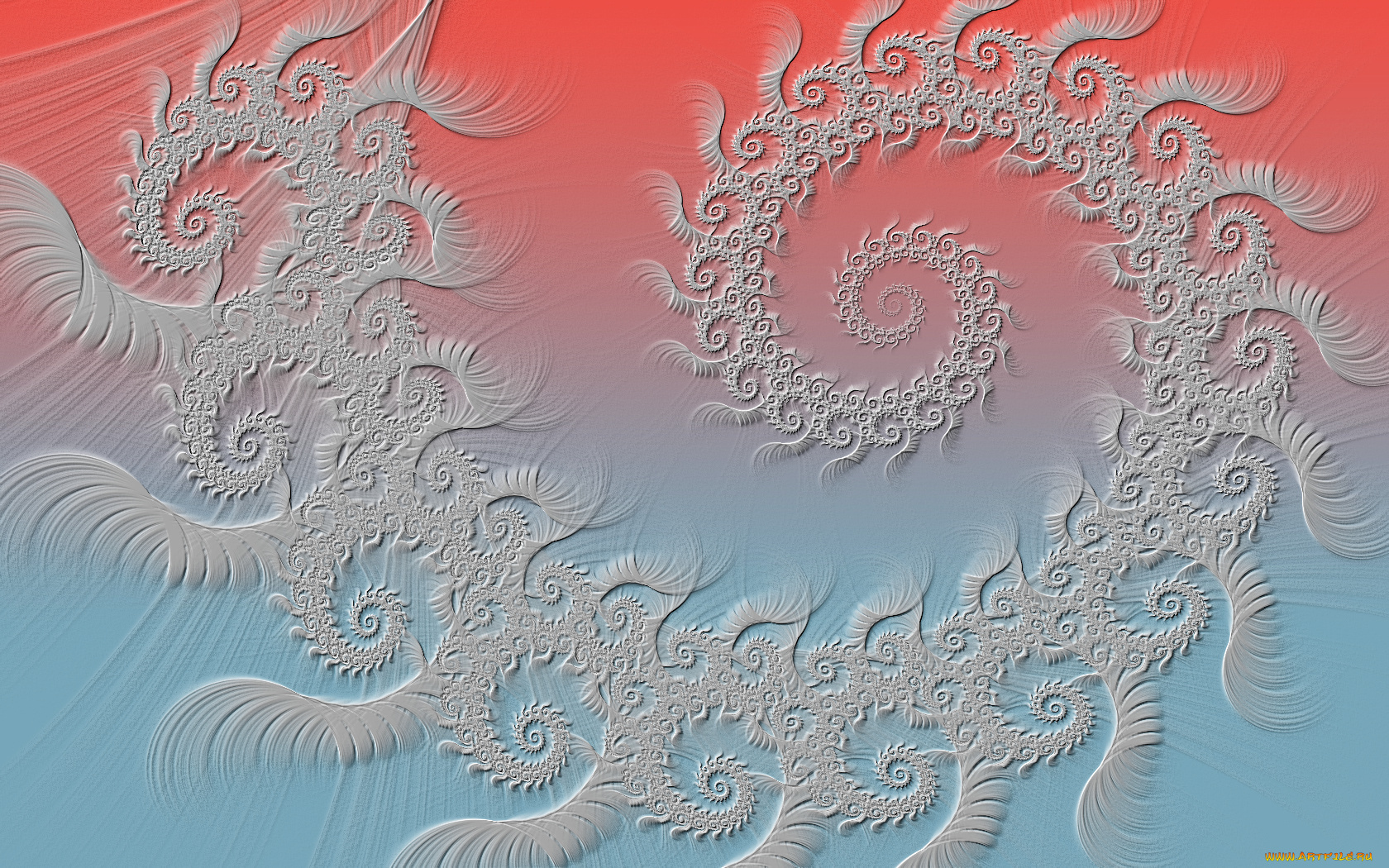 3д, графика, fractal, фракталы, узор, фрактал