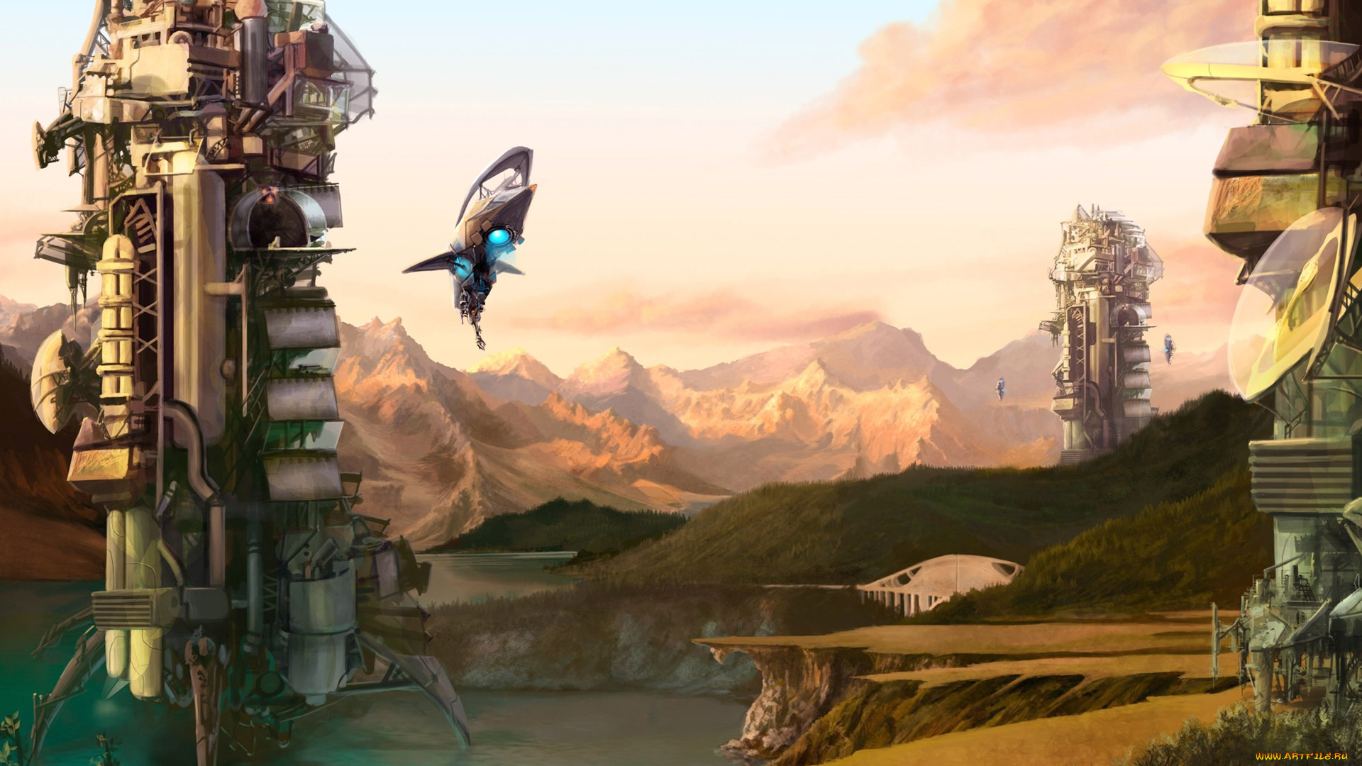 фэнтези, иные, миры, времена, межпланетный, корабль