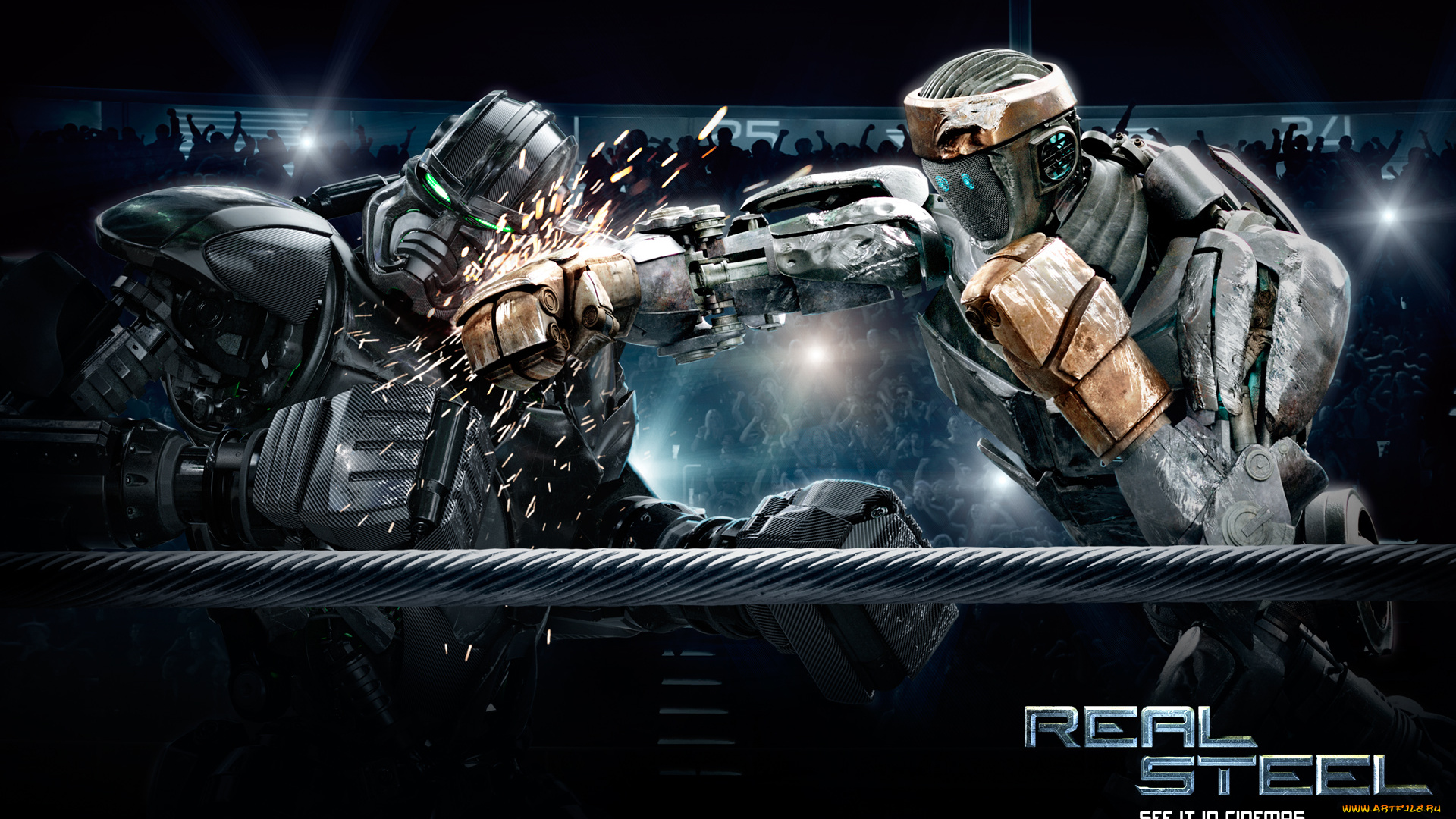 real, steel, кино, фильмы, роботы