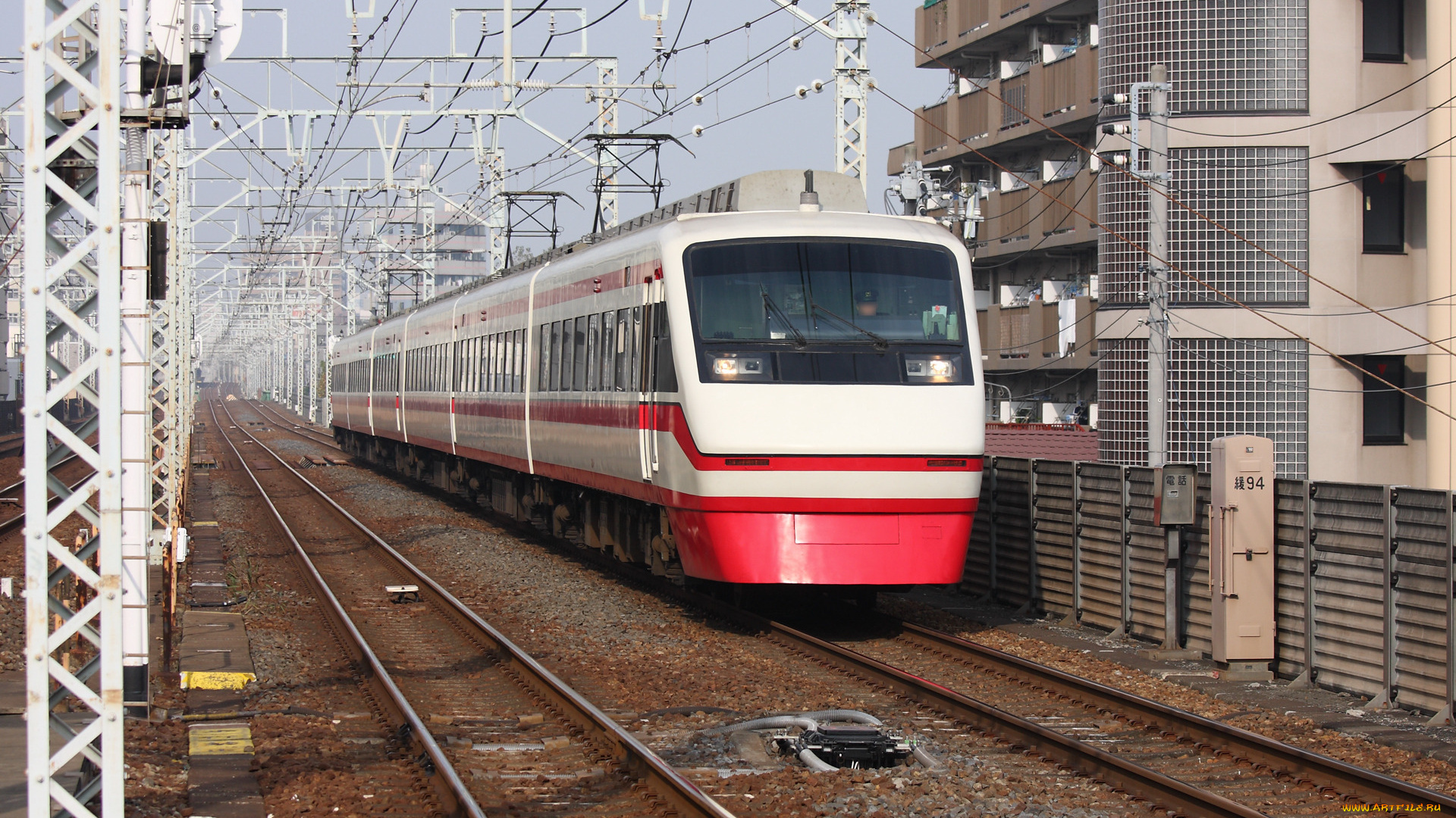 техника, электрички, рельсы, электричка