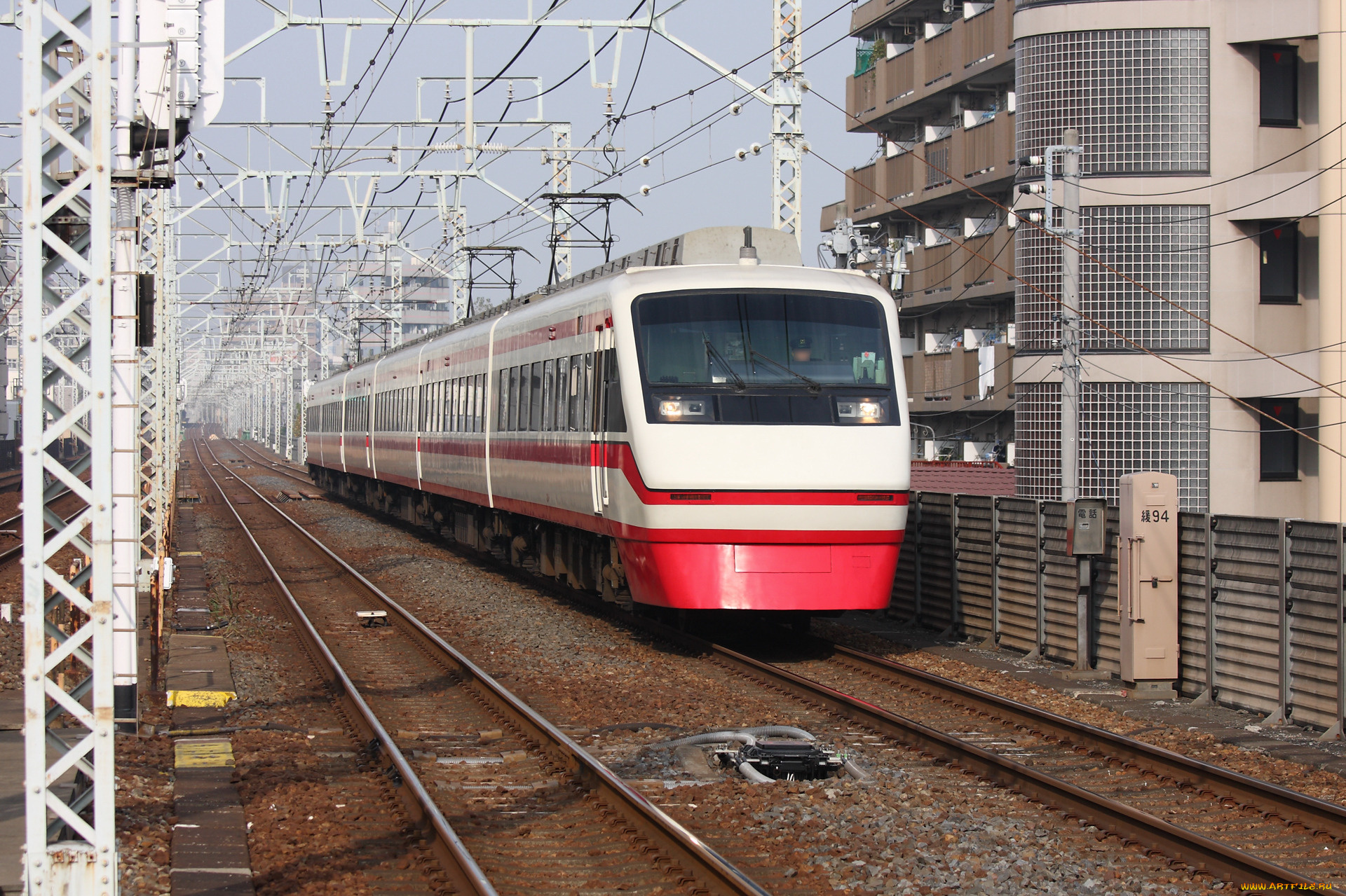 техника, электрички, рельсы, электричка