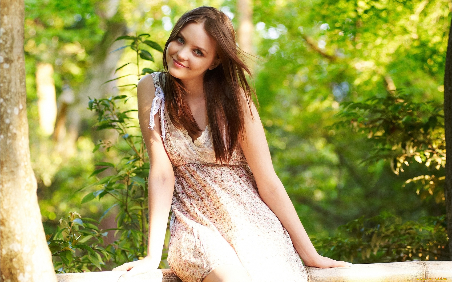-Unsort, Брюнетки, Шатенки, девушки, unsort, брюнетки, шатенки, лес