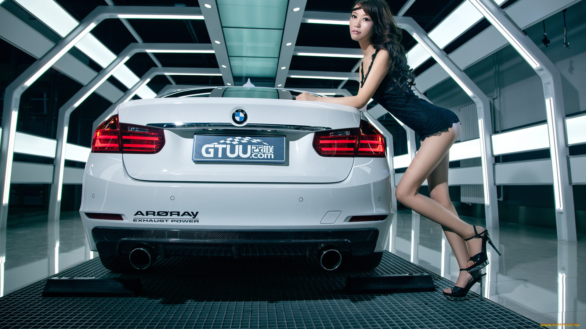 автомобили, авто, девушками, bmw, девушка, азиатка