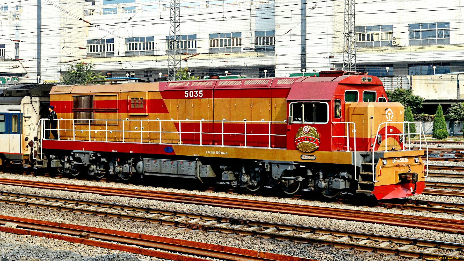 техника, локомотивы, железная, дорога, рельсы, локомотив, пути