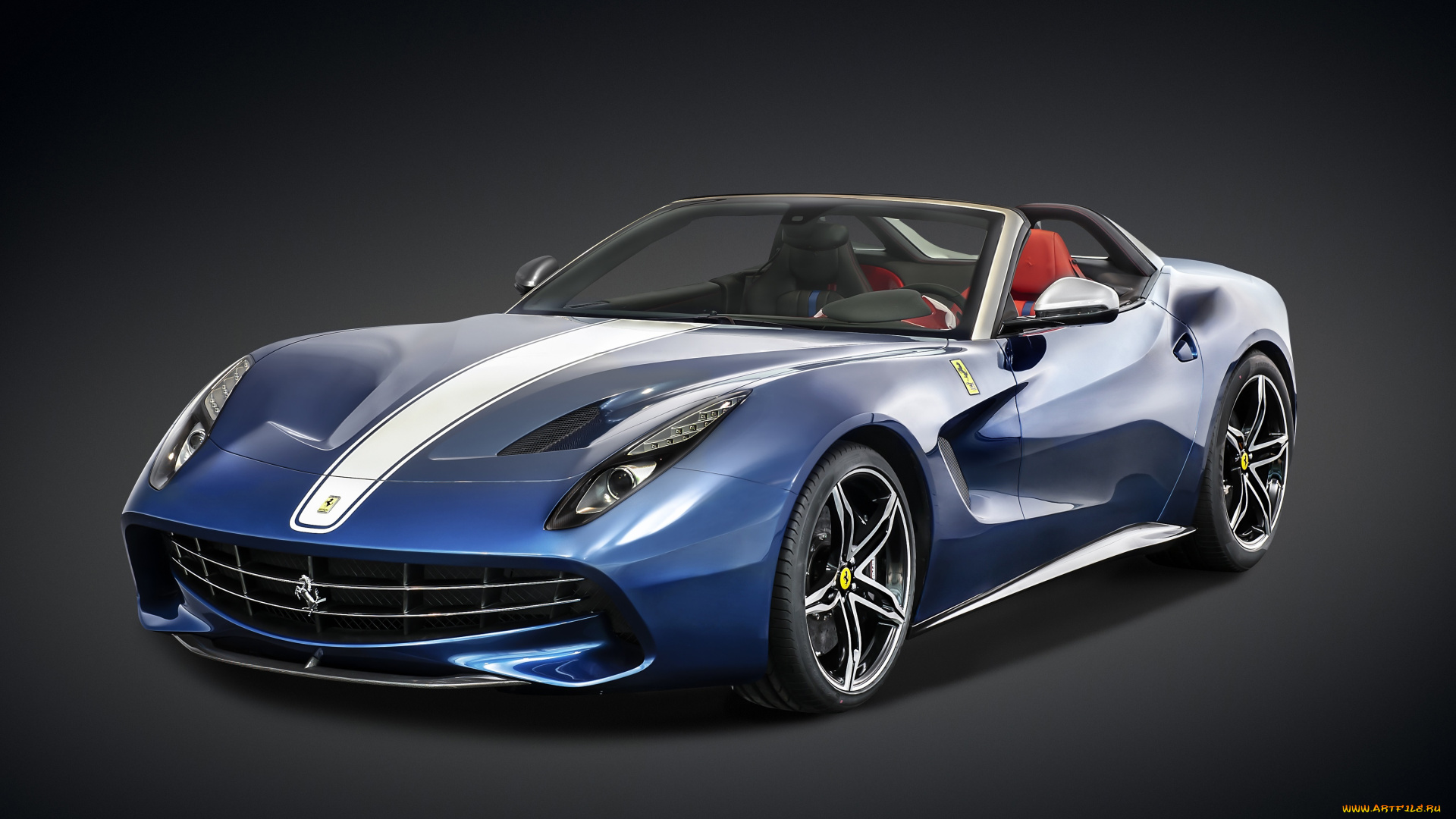 автомобили, ferrari, merica, f60a, синий, 2014г