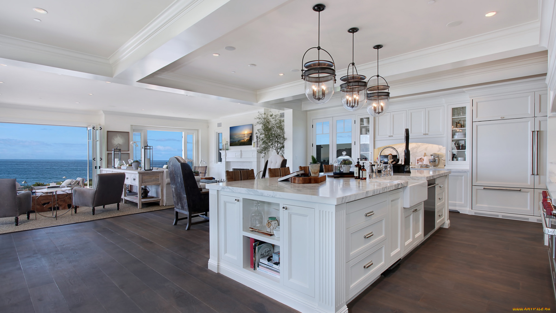 интерьер, кухня, pitcher, букет, bouquet, цветы, кувшин, flowers