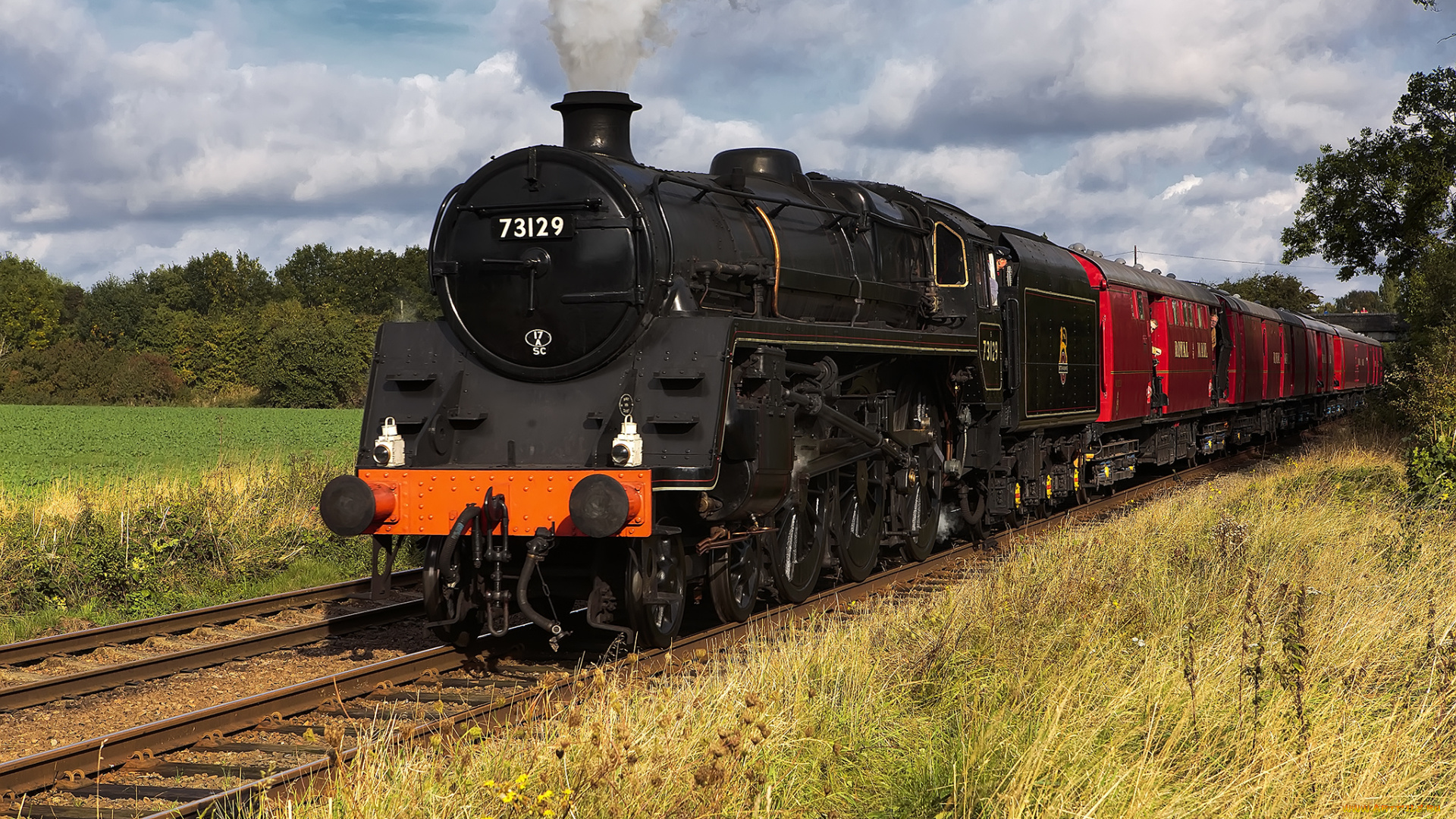 техника, паровозы, паровоз, дорога, железная