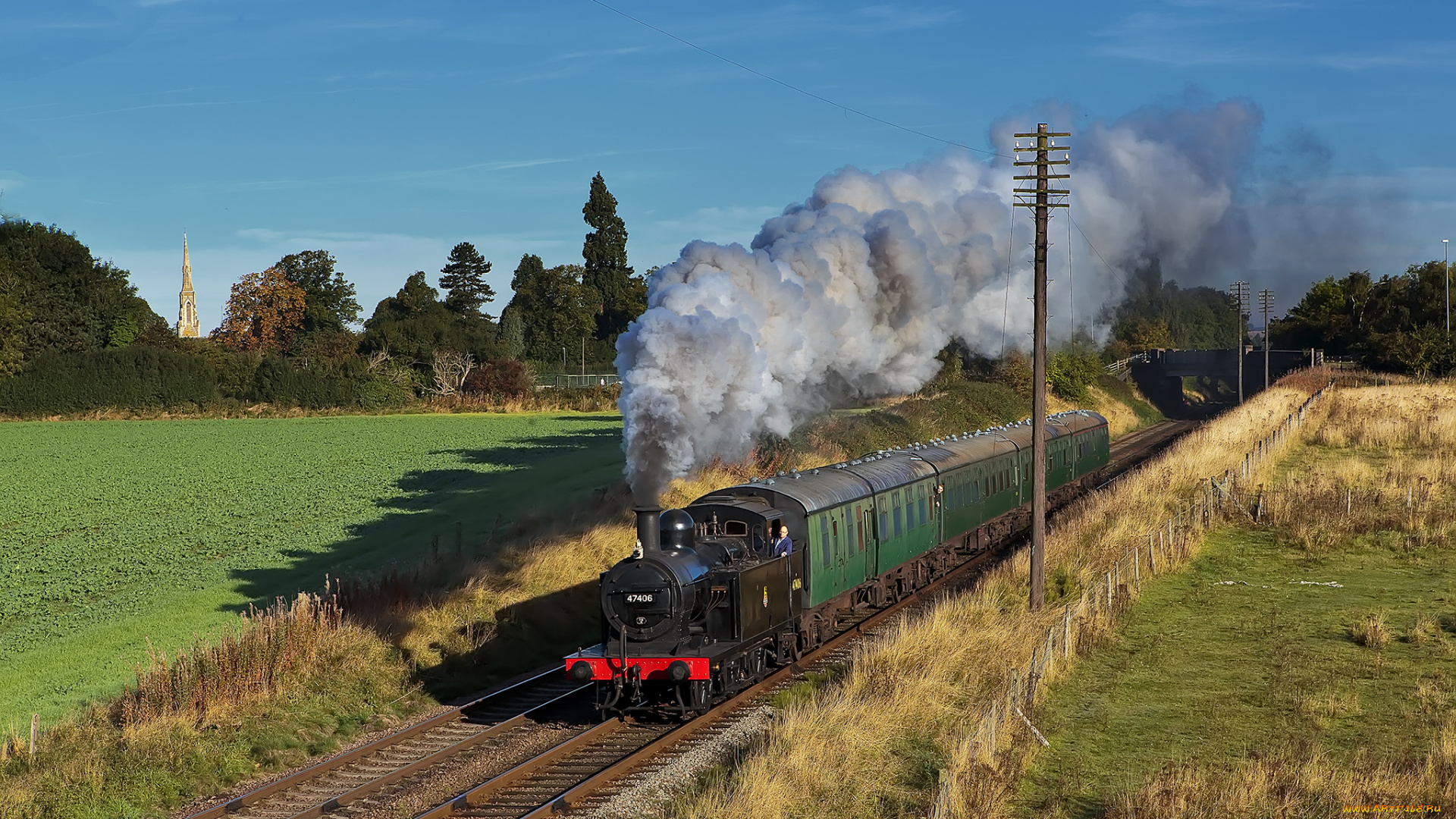 техника, паровозы, паровоз, железная, дорога