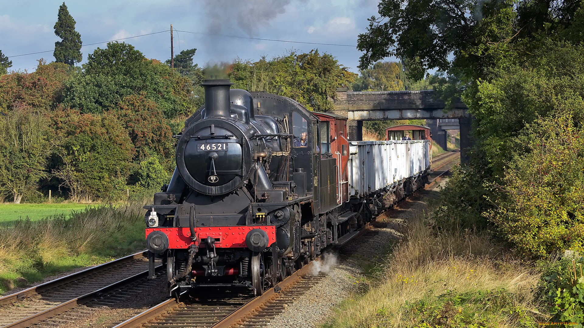 техника, паровозы, железная, паровоз, дорога