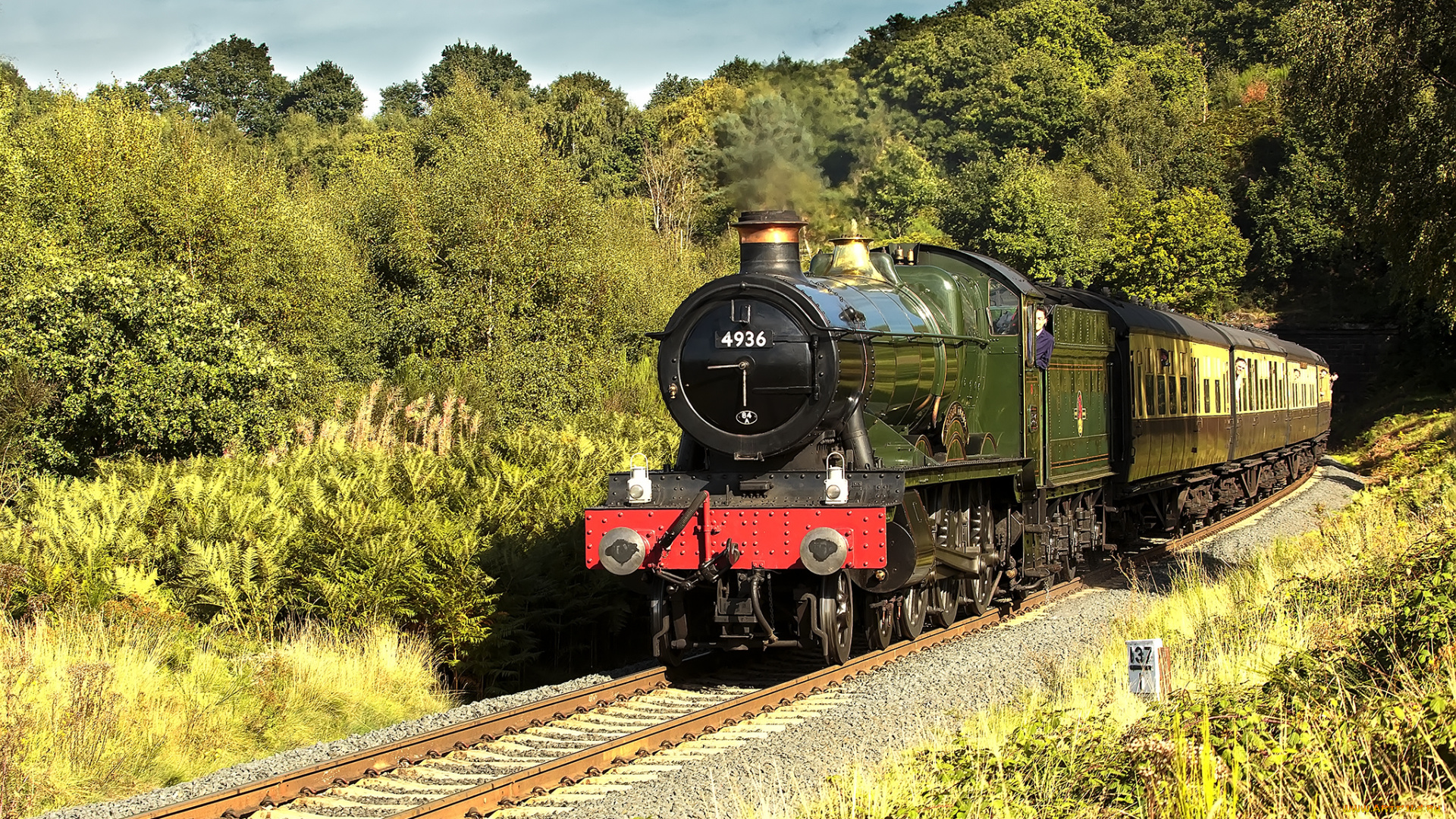 техника, паровозы, железная, паровоз, дорога