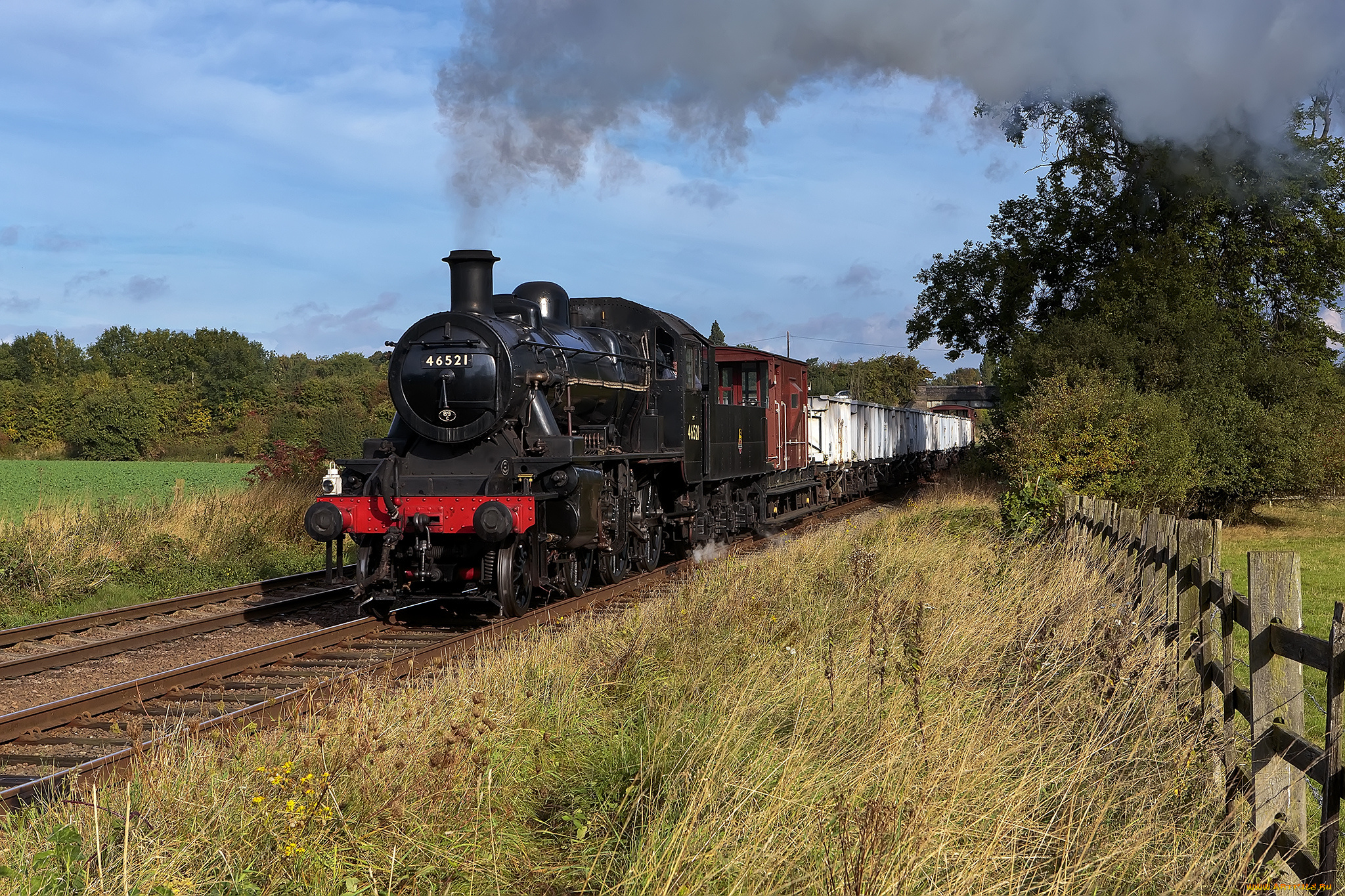 техника, паровозы, паровоз, дорога, железная