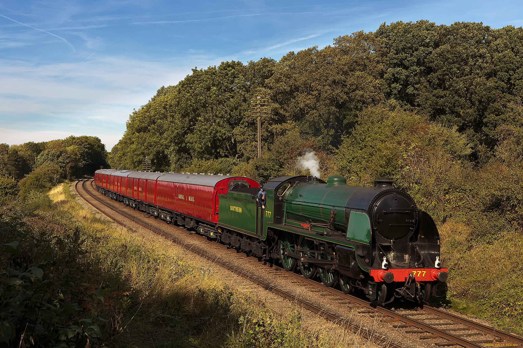 техника, паровозы, паровоз, дорога, железная