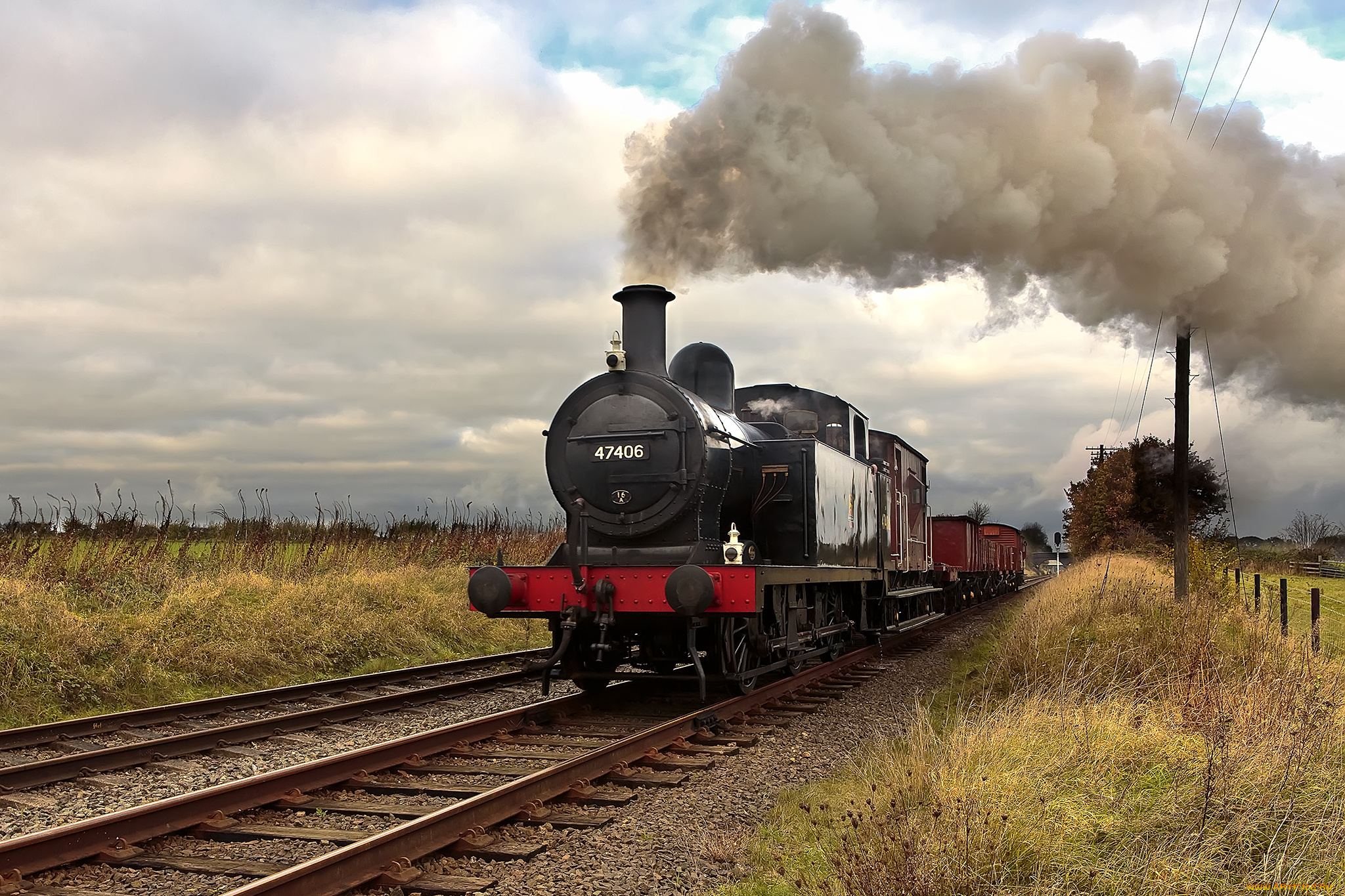 техника, паровозы, паровоз, железная, дорога