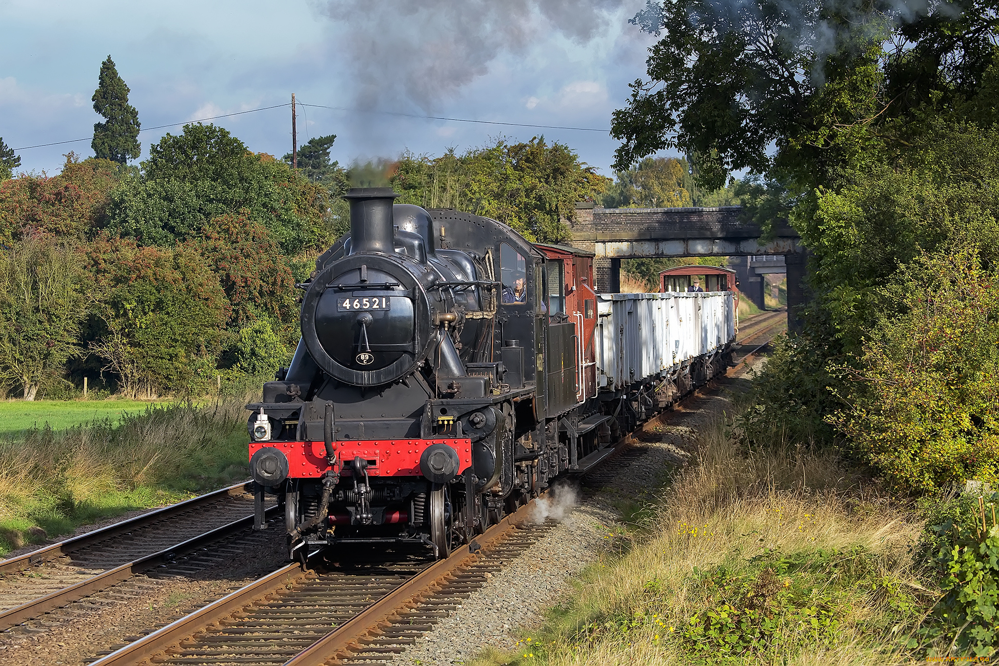техника, паровозы, железная, паровоз, дорога