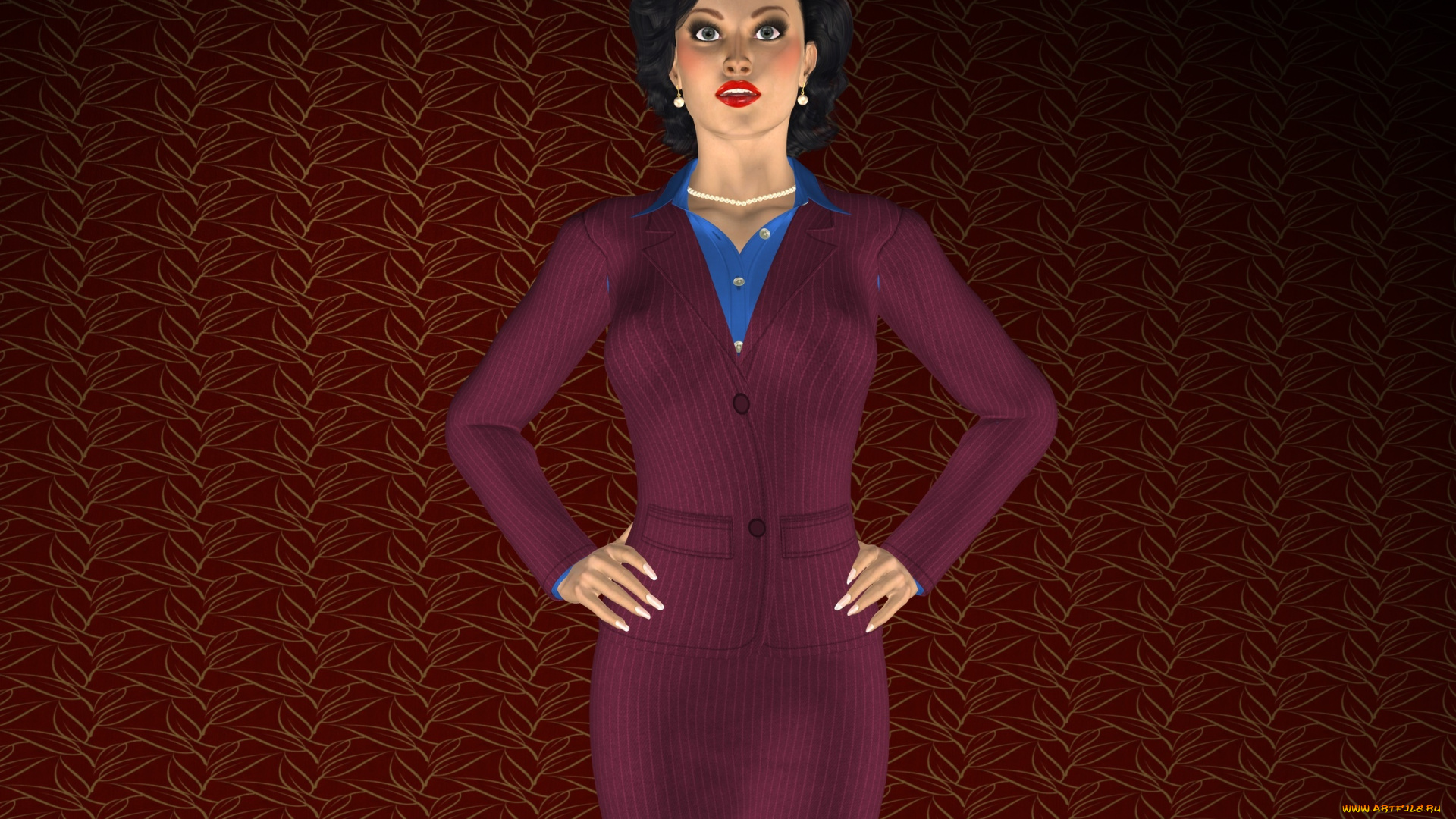 3д, графика, люди, , people, фон, взгляд, девушка