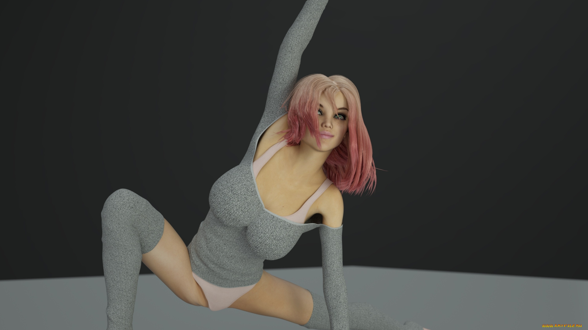 3д, графика, люди, , people, взгляд, девушка, фон