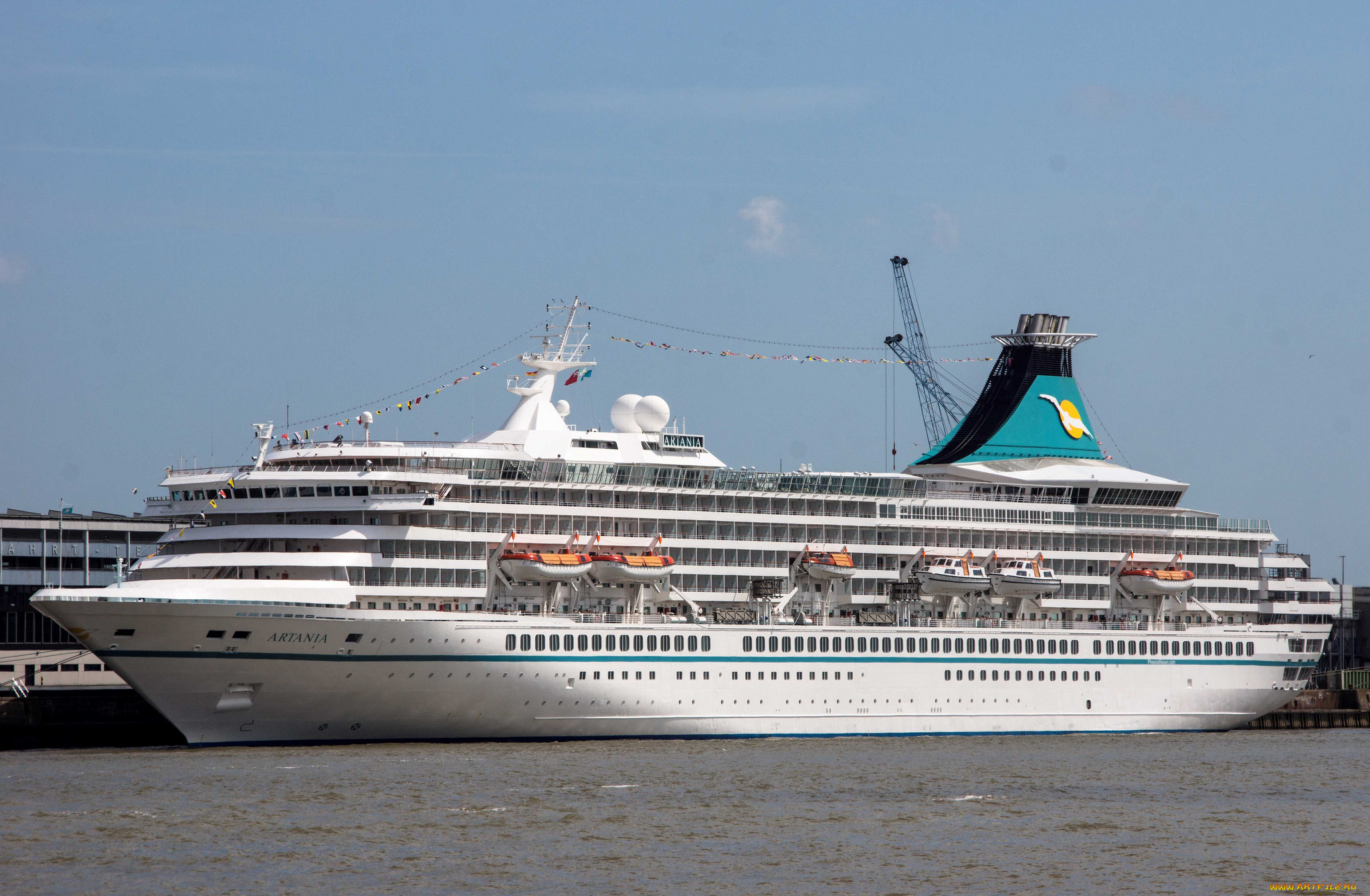 artania, корабли, лайнеры, лайнер, круизный