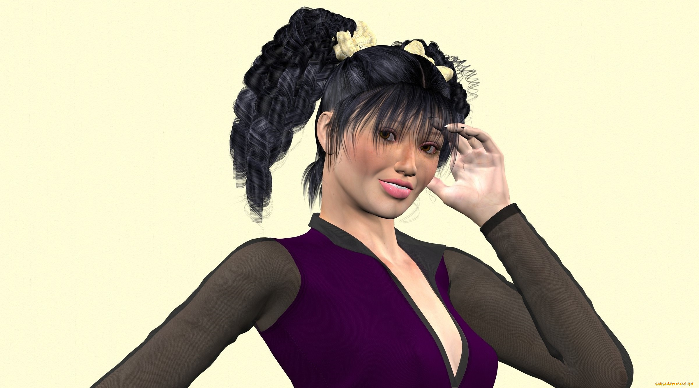 3д, графика, люди, , people, фон, взгляд, девушка