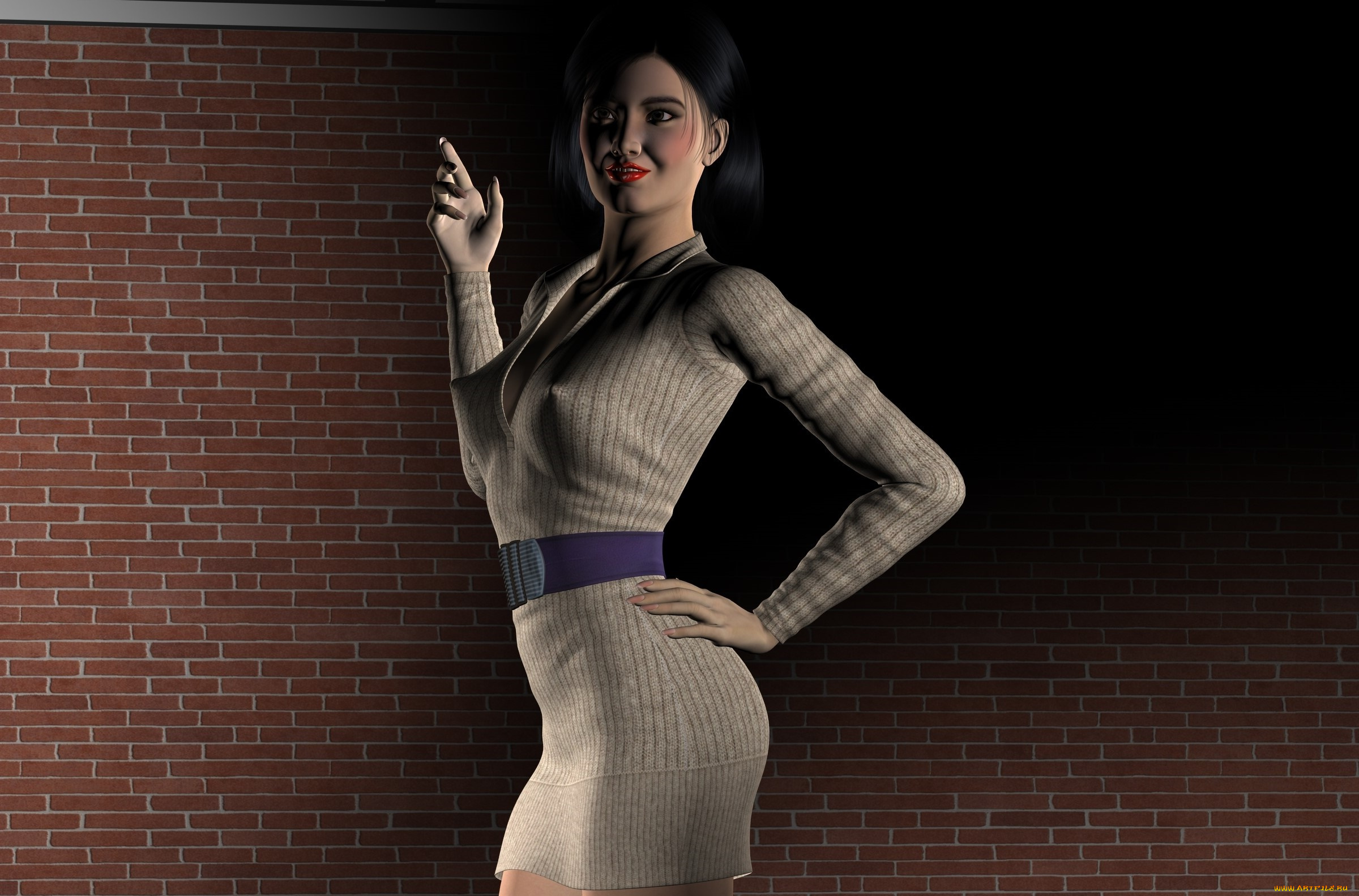 3д, графика, люди, , people, фон, взгляд, девушка