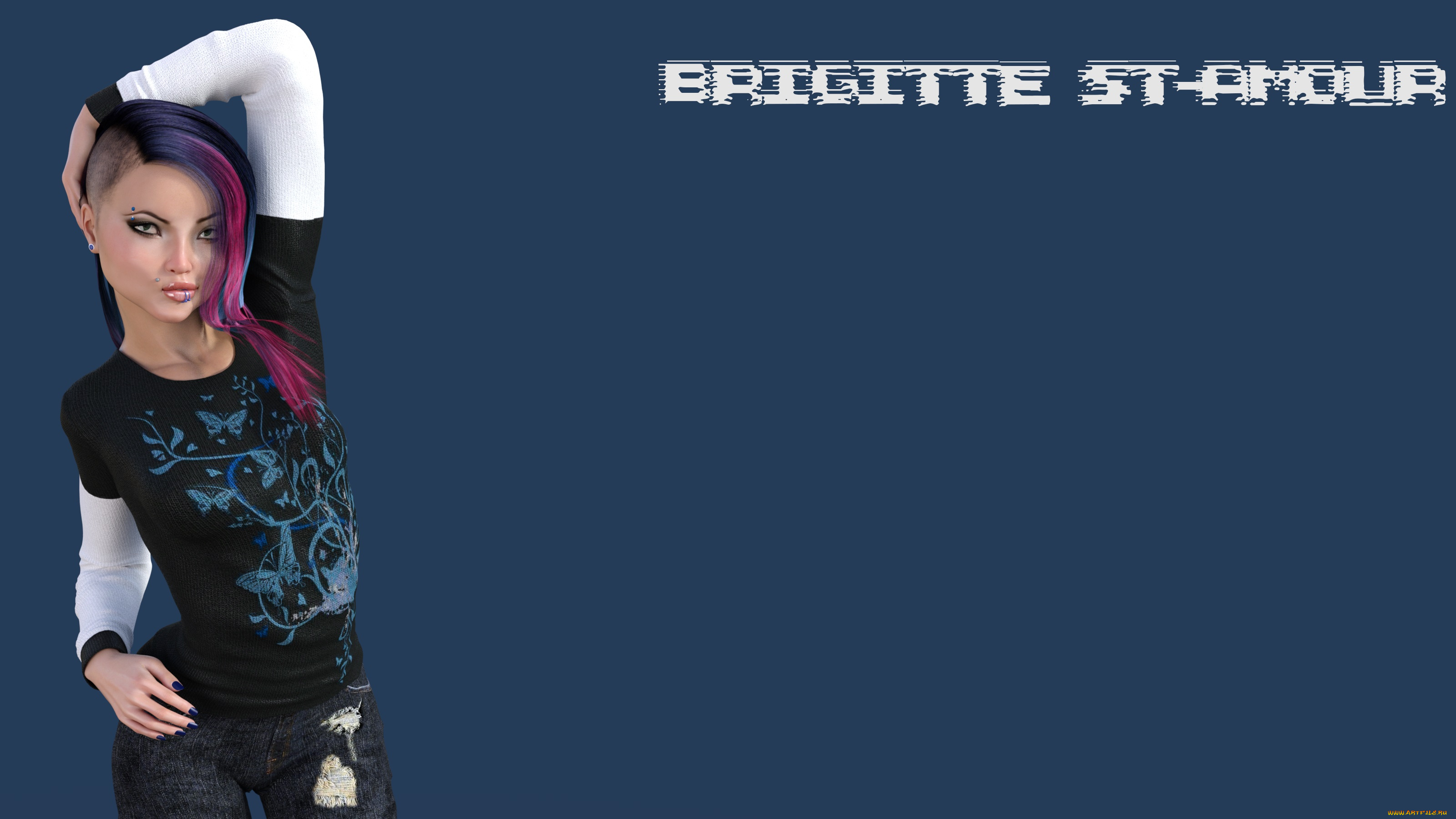 3д, графика, люди, , people, фон, девушка, взгляд