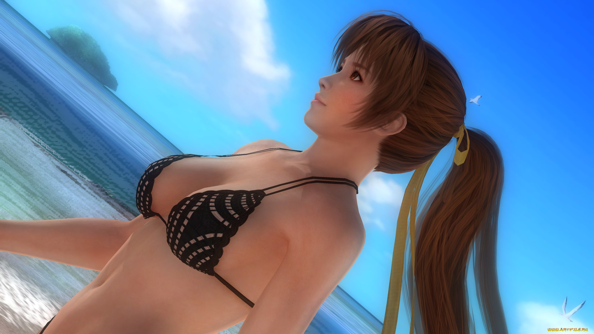 3д, графика, люди, , people, девушка, взгляд, фон