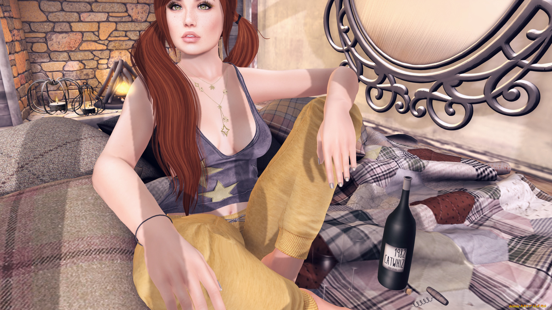 3д, графика, люди, , people, фон, взгляд, девушка