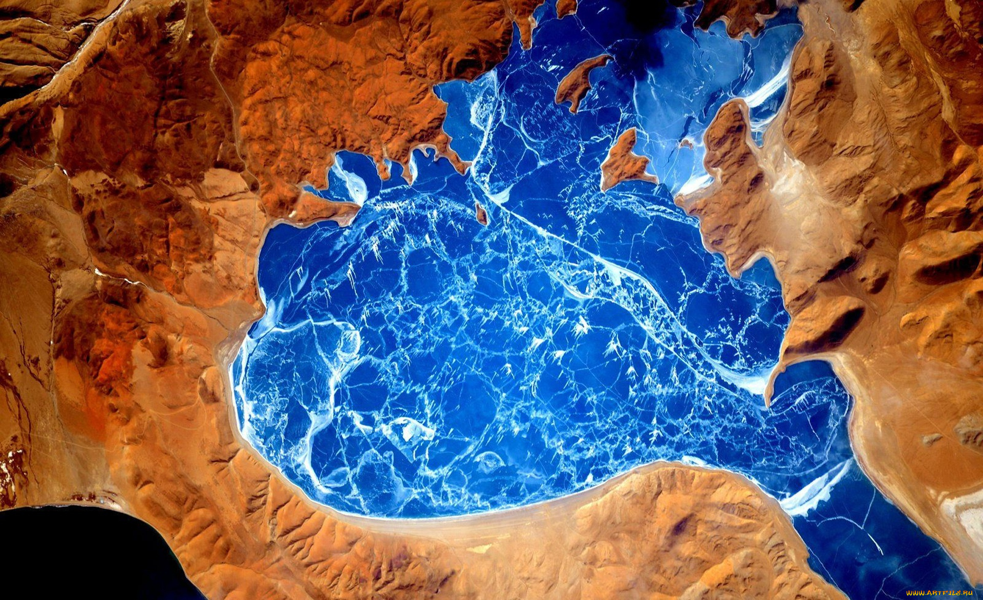 природа, другое, лед, море, суша, панорама