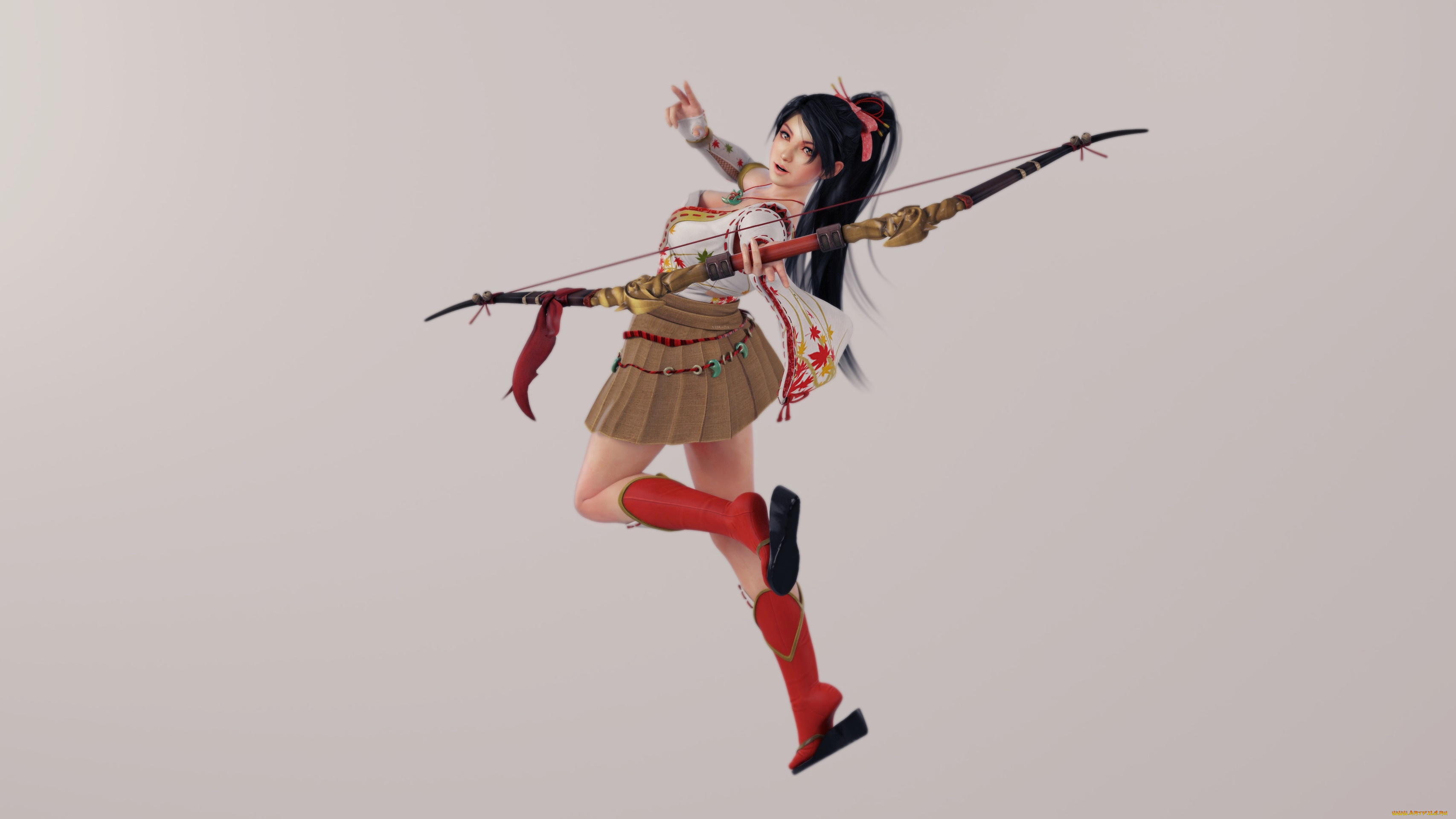 3д, графика, фантазия, , fantasy, фон, взгляд, девушка