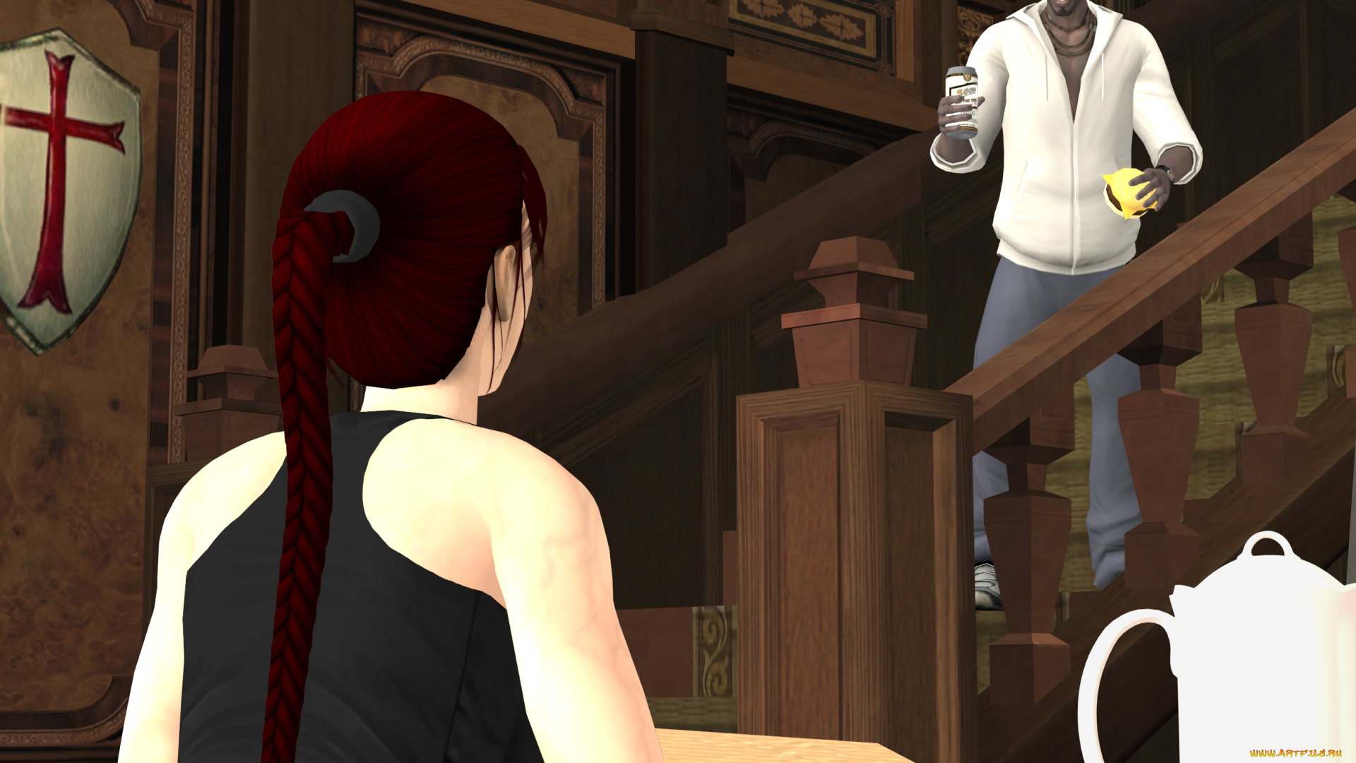 3д, графика, люди, , people, парень, фон, взгляд, девушка