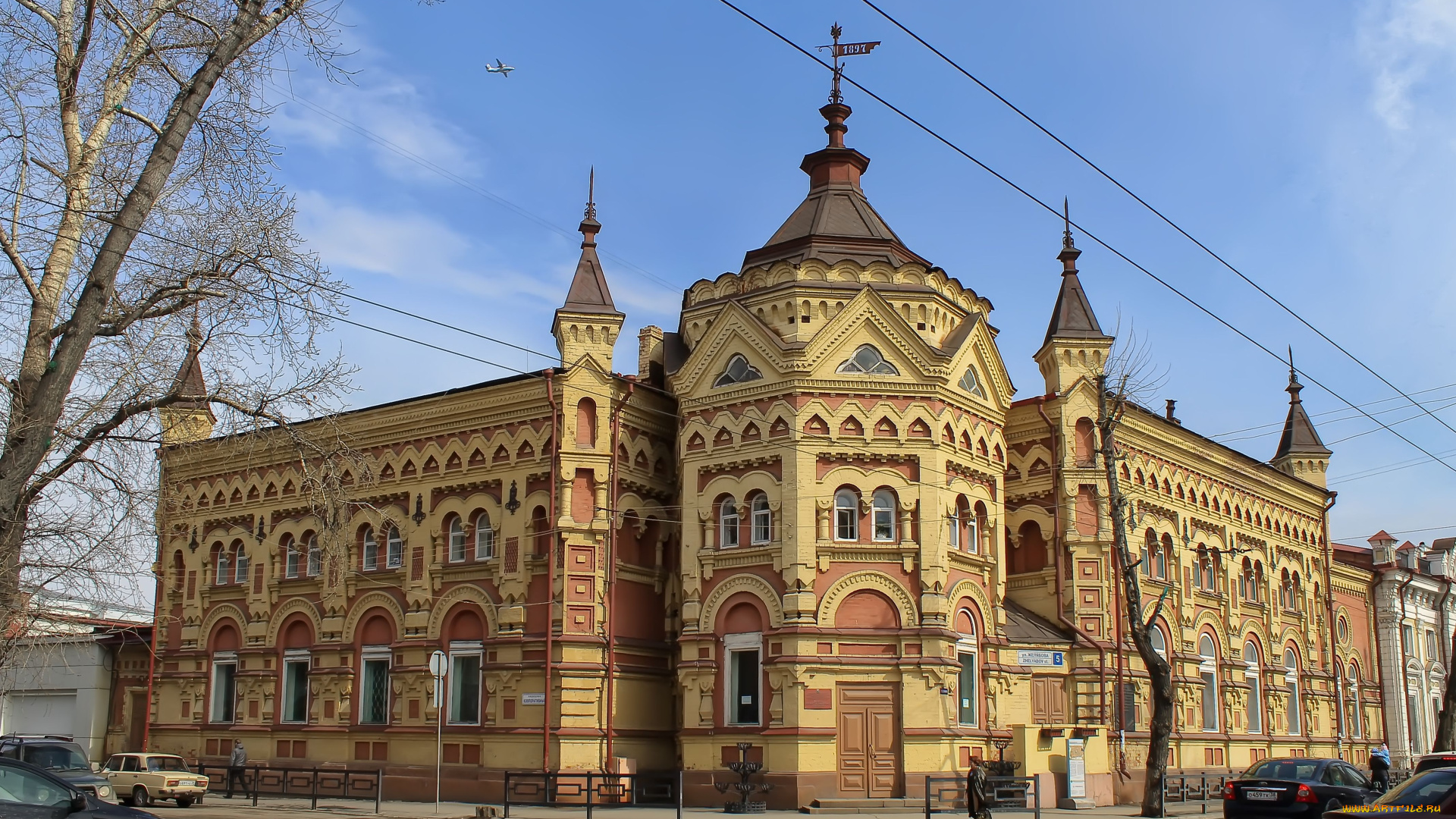 иркутск, города, -, здания, , дома, здание, город, россия