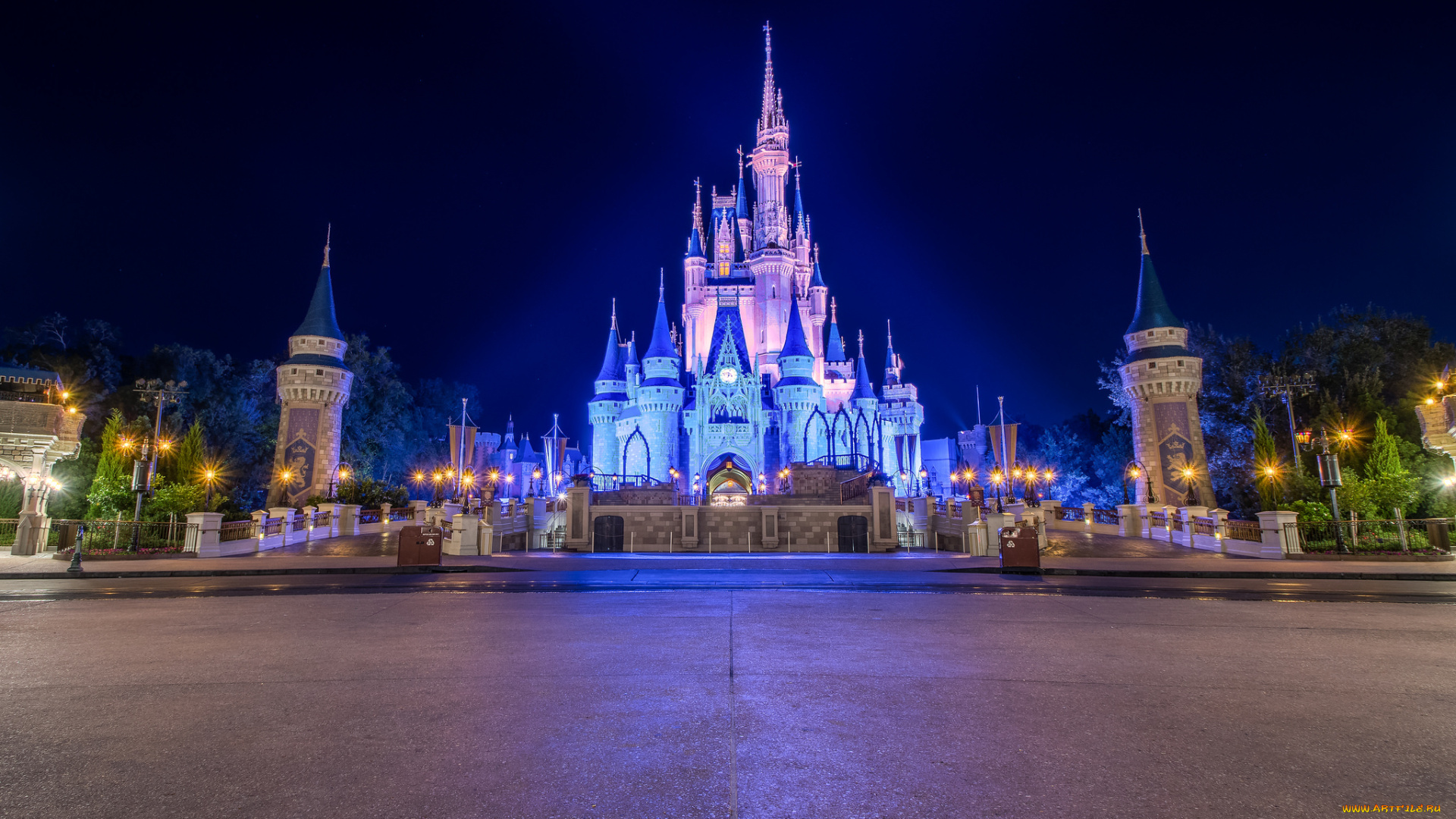 magic, kingdom, города, диснейленд, королевство, магия, волшебство