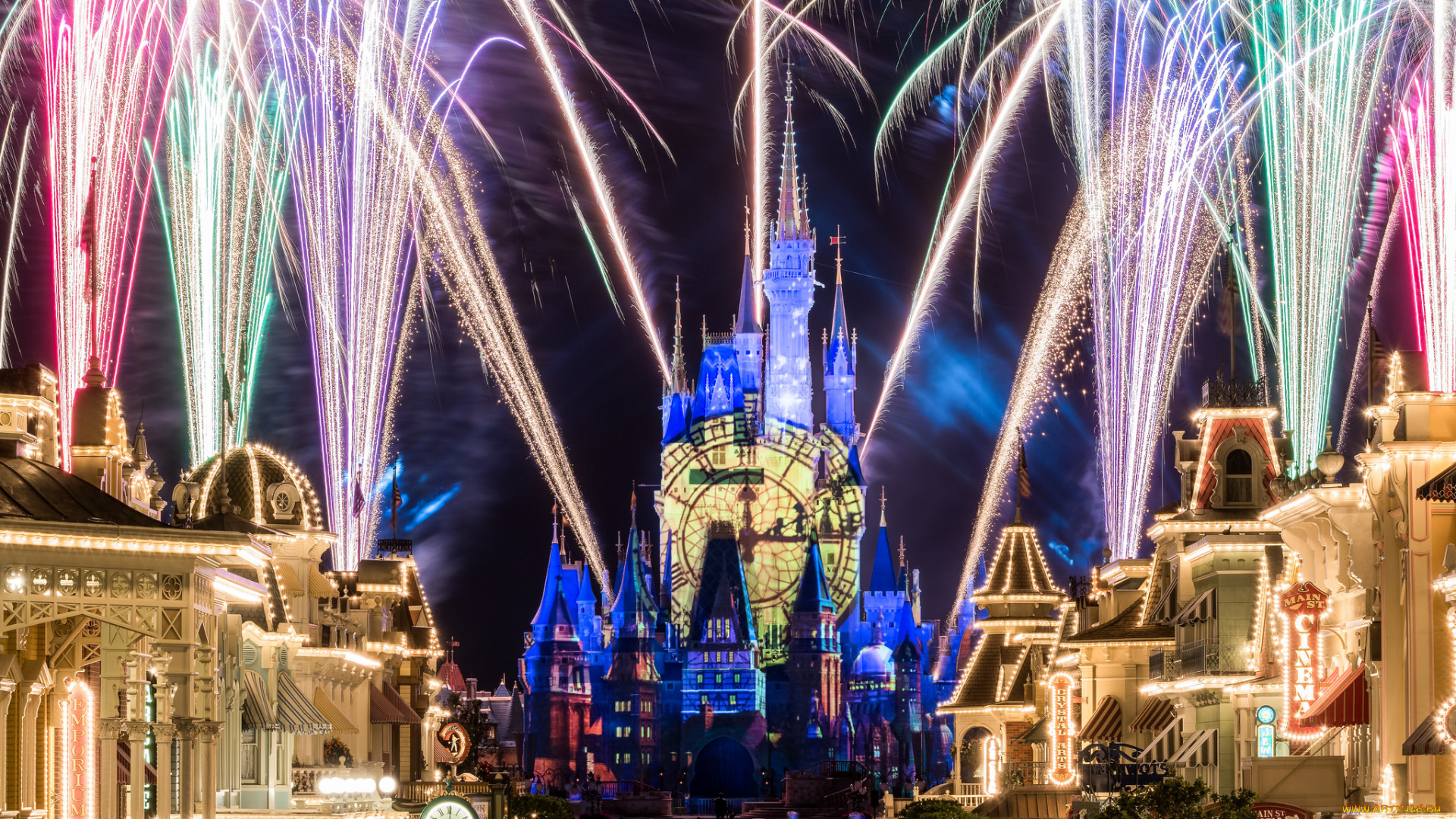 magic, kingdom, города, диснейленд, магия, волшебство, королевство