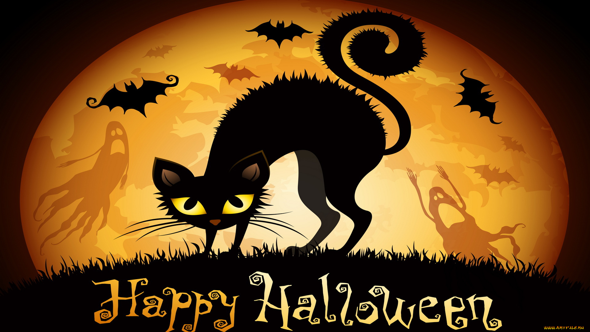 праздничные, хэллоуин, тыква, halloween