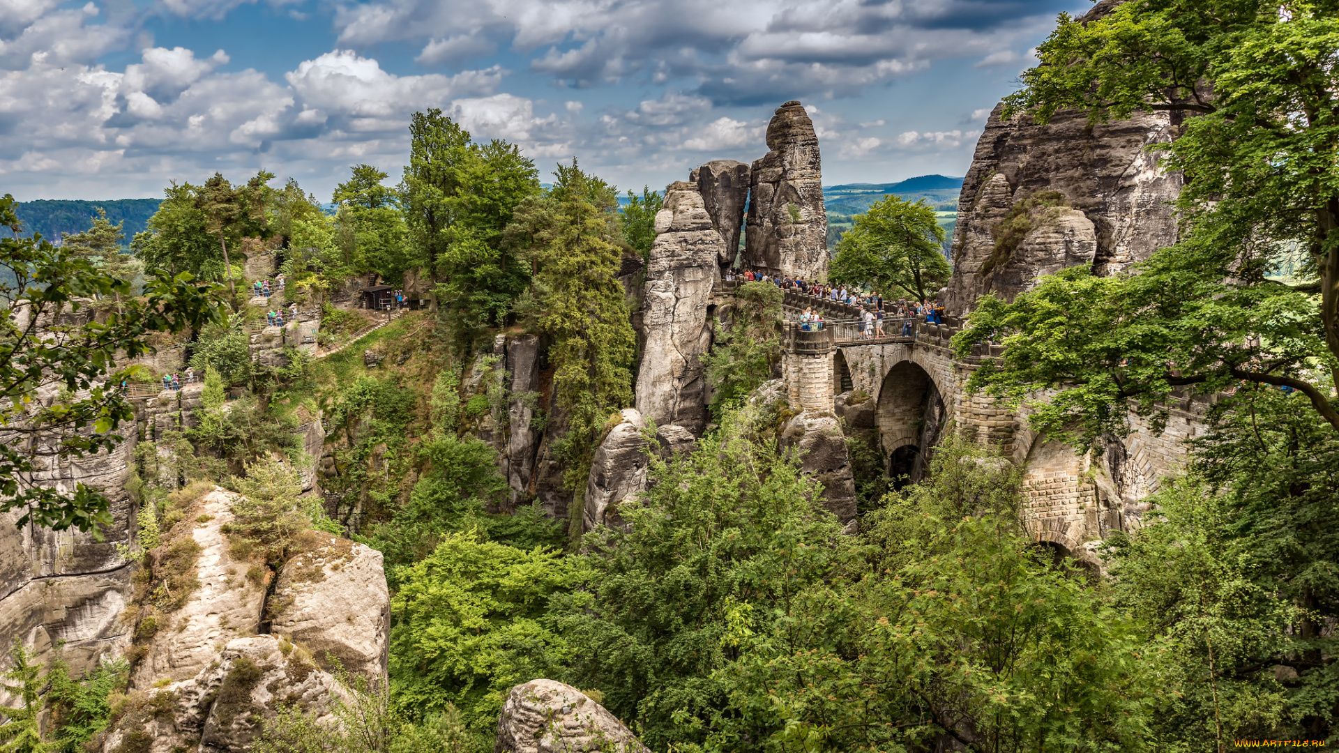 природа, горы, простор