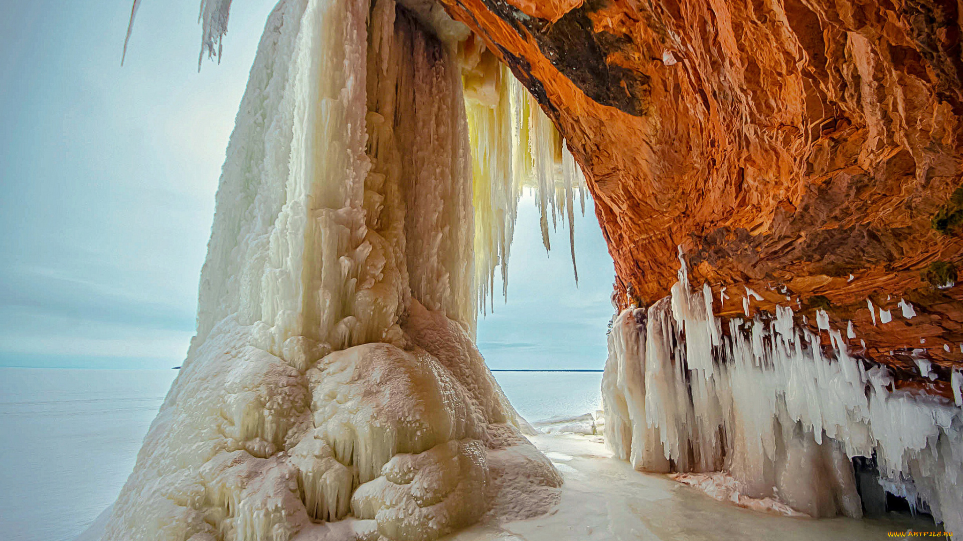 природа, зима, простор