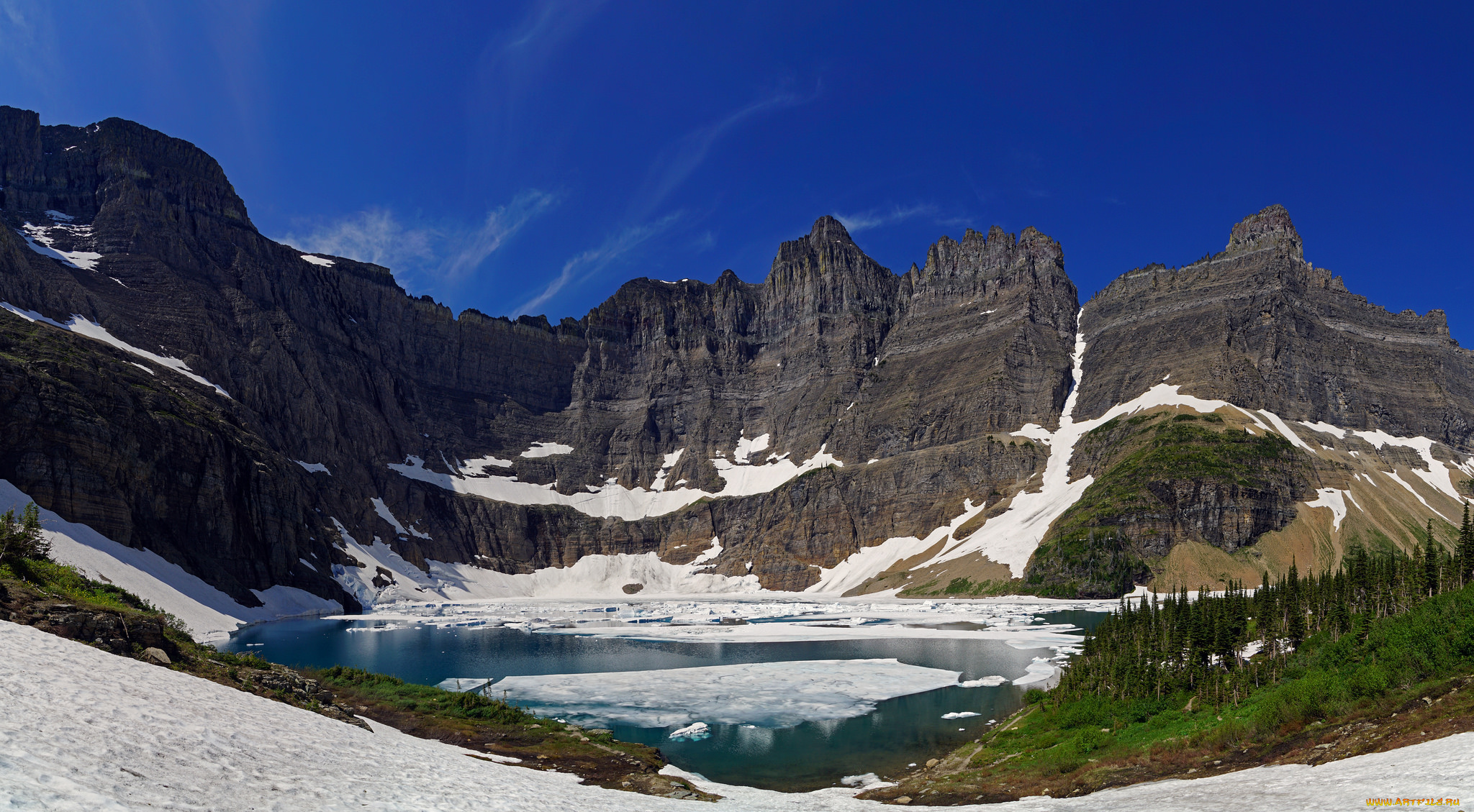 природа, горы, простор