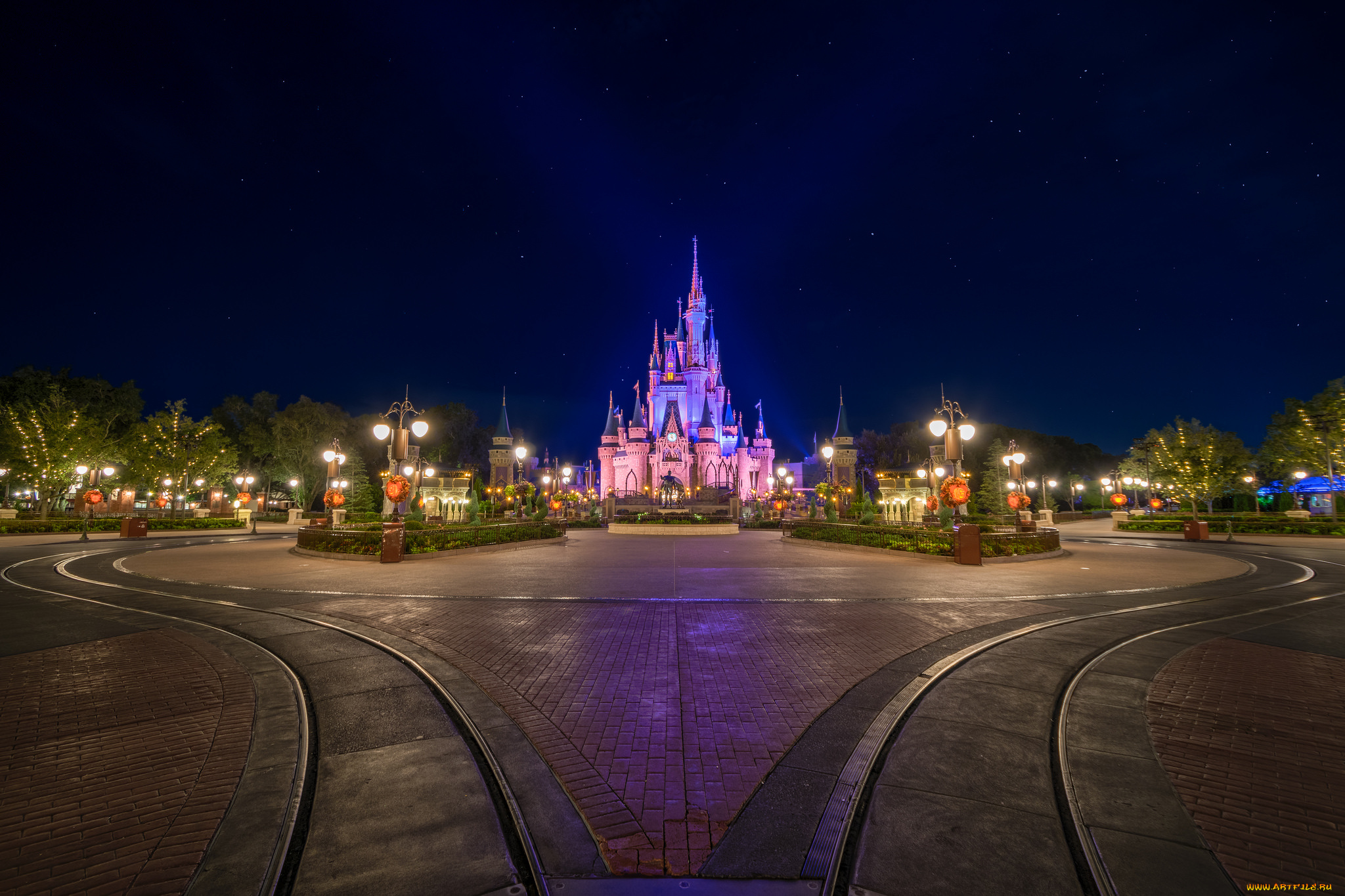 magic, kingdom, города, диснейленд, волшебство, магия, королевство