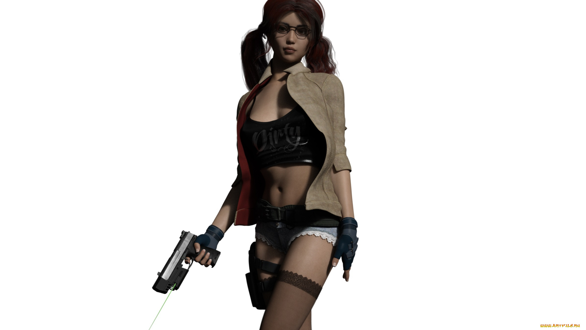 3д, графика, фантазия, , fantasy, фон, взгляд, девушка