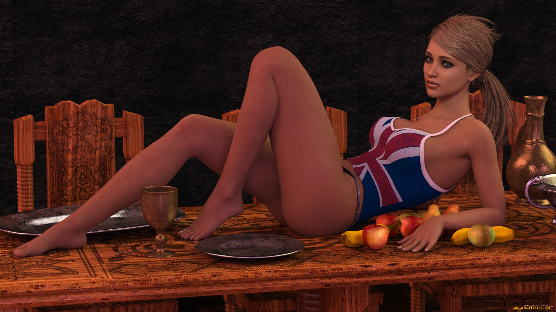 3д, графика, люди, , people, фон, взгляд, девушка