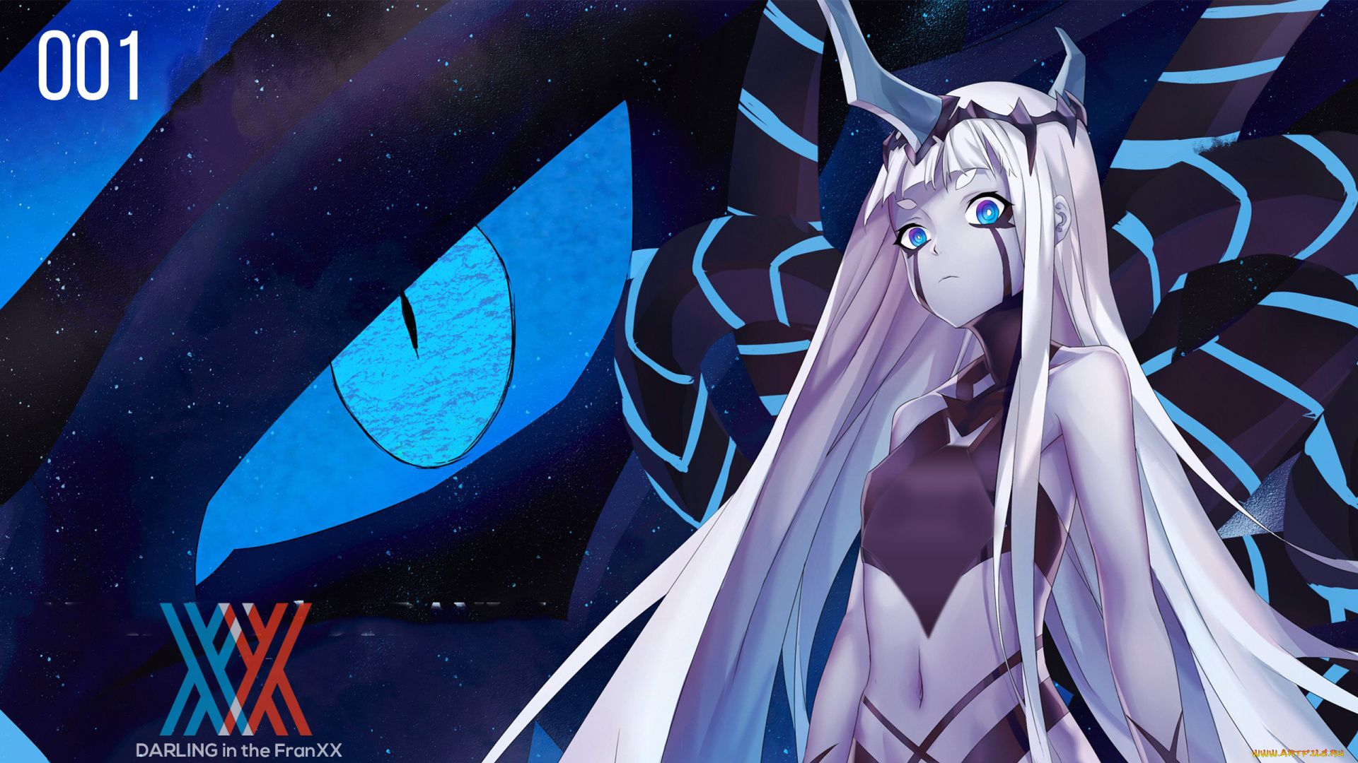 аниме, darling, in, the, frankxx, милый, во, франксе