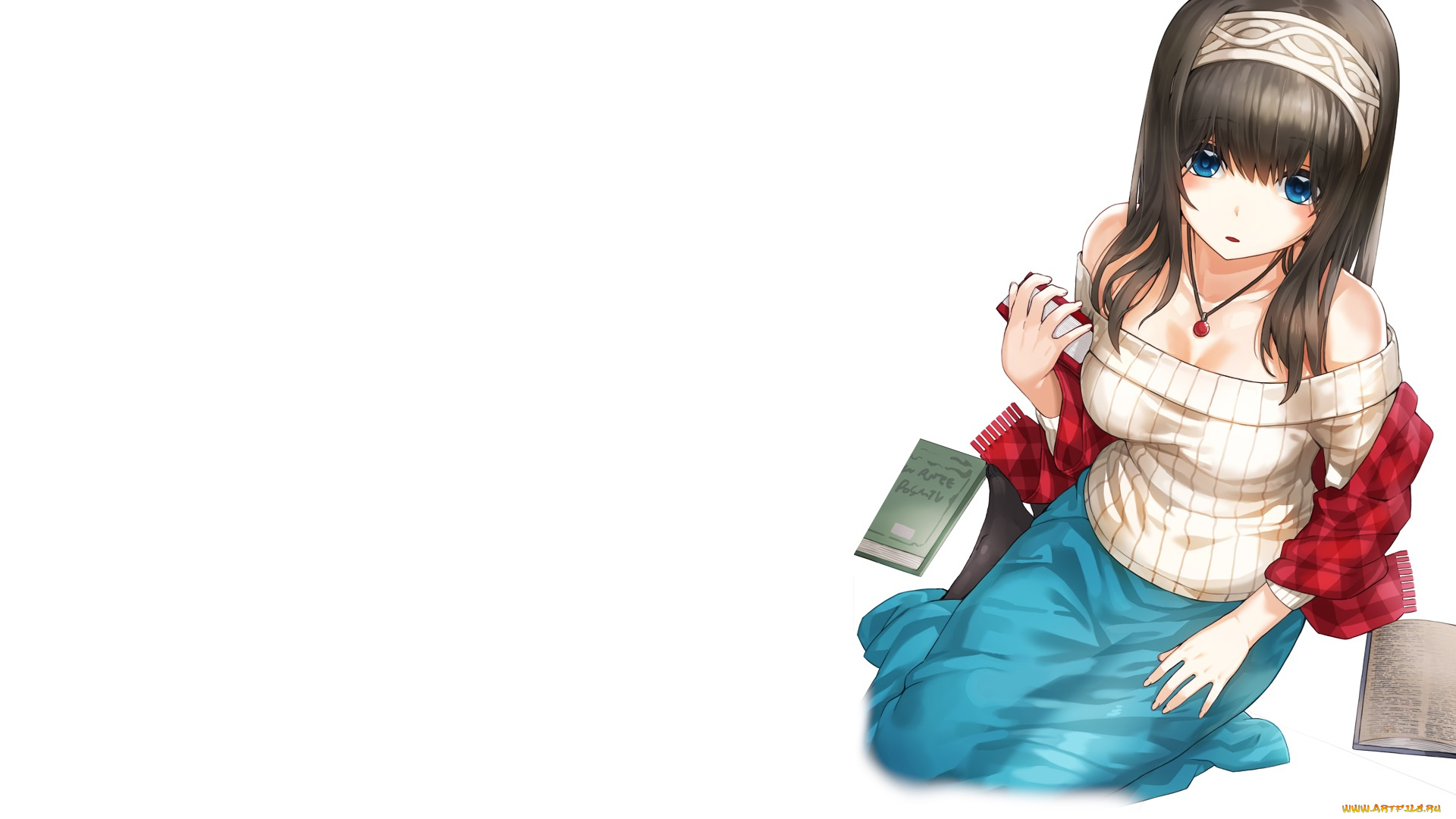 аниме, idolm@ster, девушка, фон, взгляд