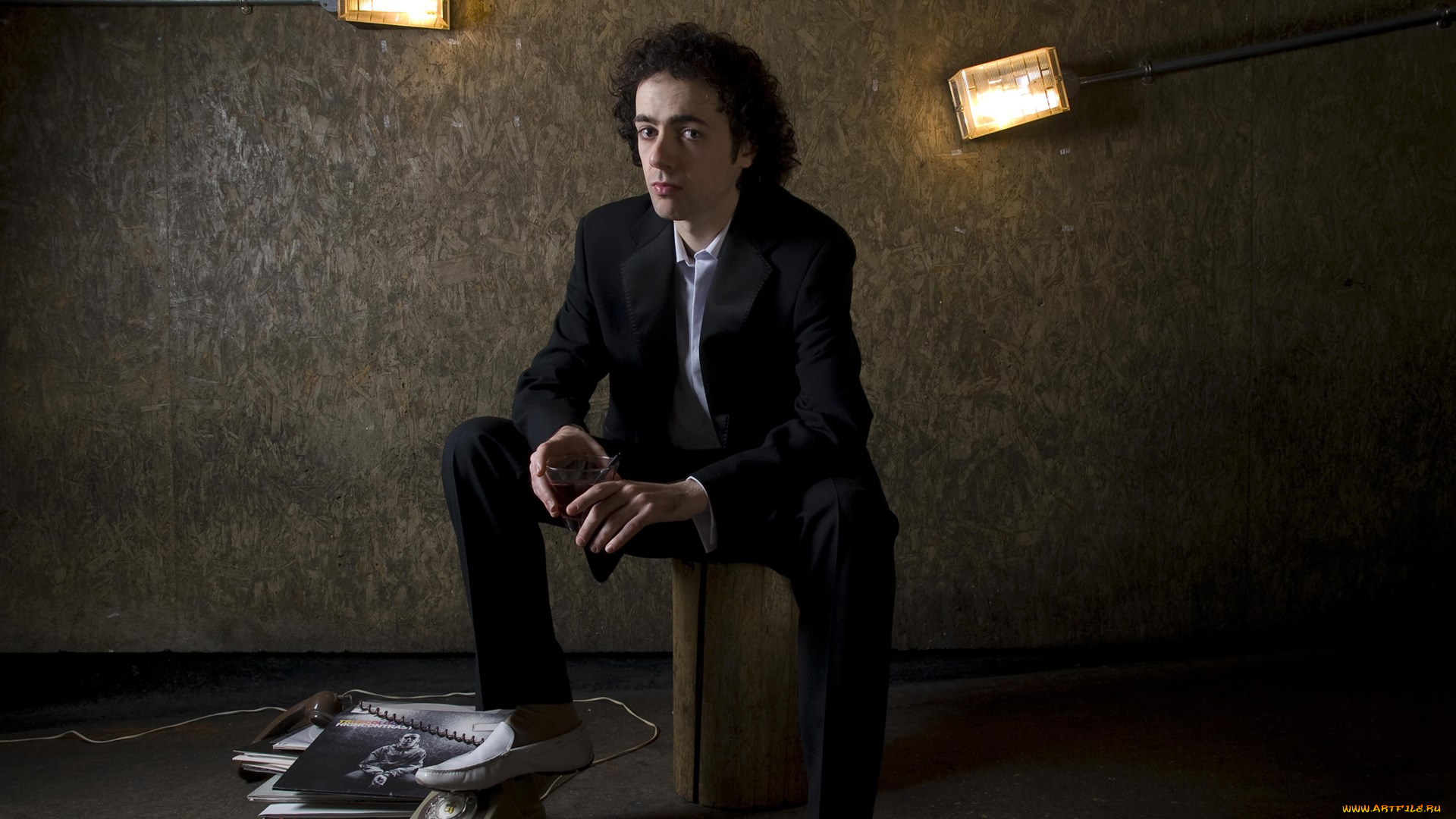 high-contrast, музыка, -временный, музыкант