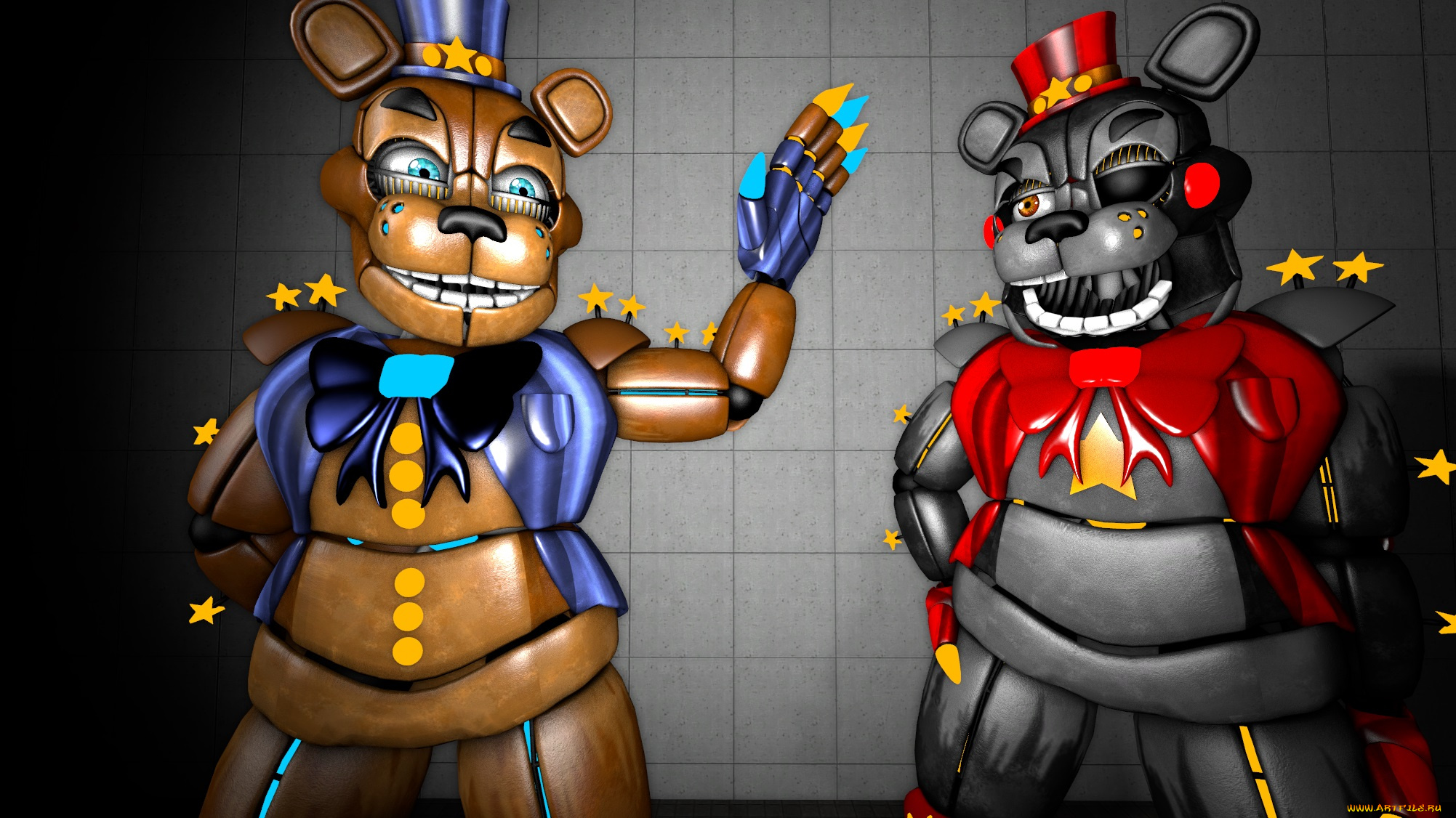 видео, игры, five, nights, at, freddy`s, five, nights, at, freddy's