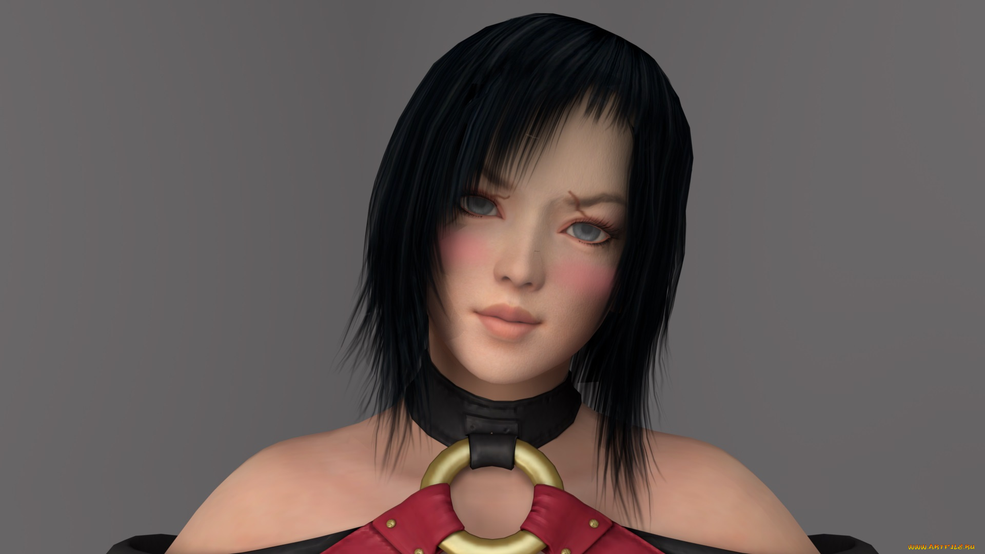 3д, графика, портрет, , portraits, фон, взгляд, девушка