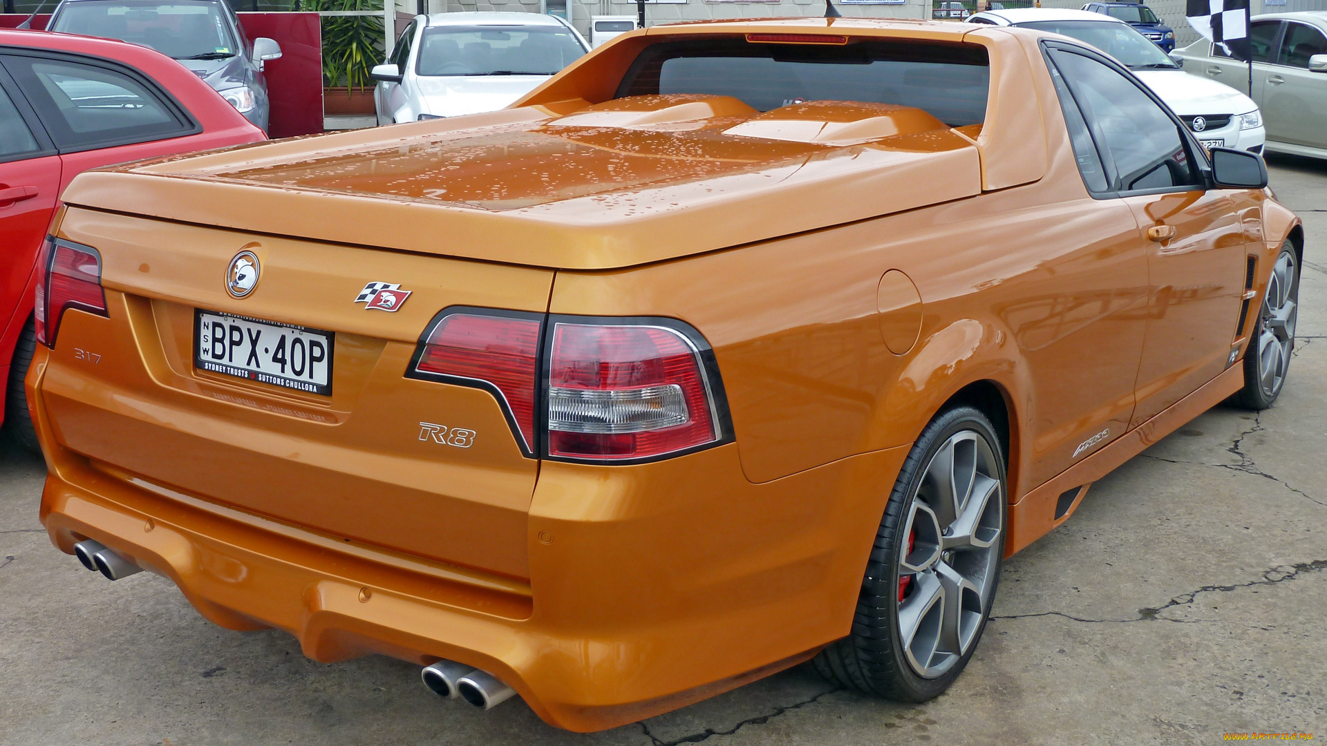 автомобили, выставки, и, уличные, фото, оранжевый, стоянка