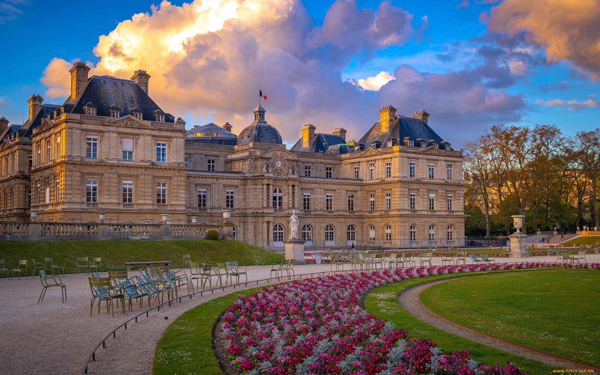 palais, du, luxembourg, города, париж, , франция, palais, du, luxembourg