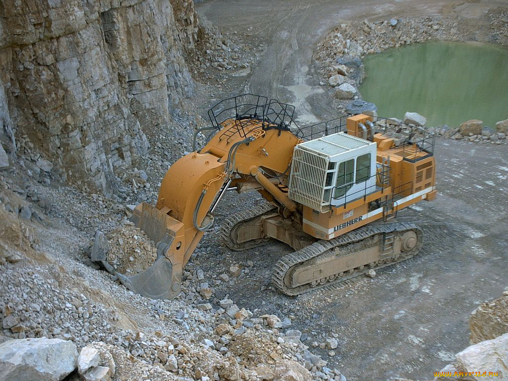 liebherr, r994, техника, экскаваторы