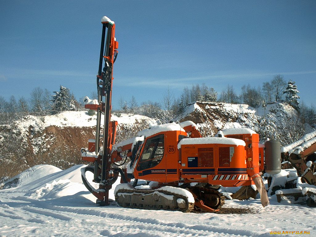 tamrock, техника, строительная