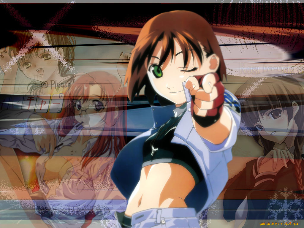 аниме, starship, girl, yamamoto, yohko