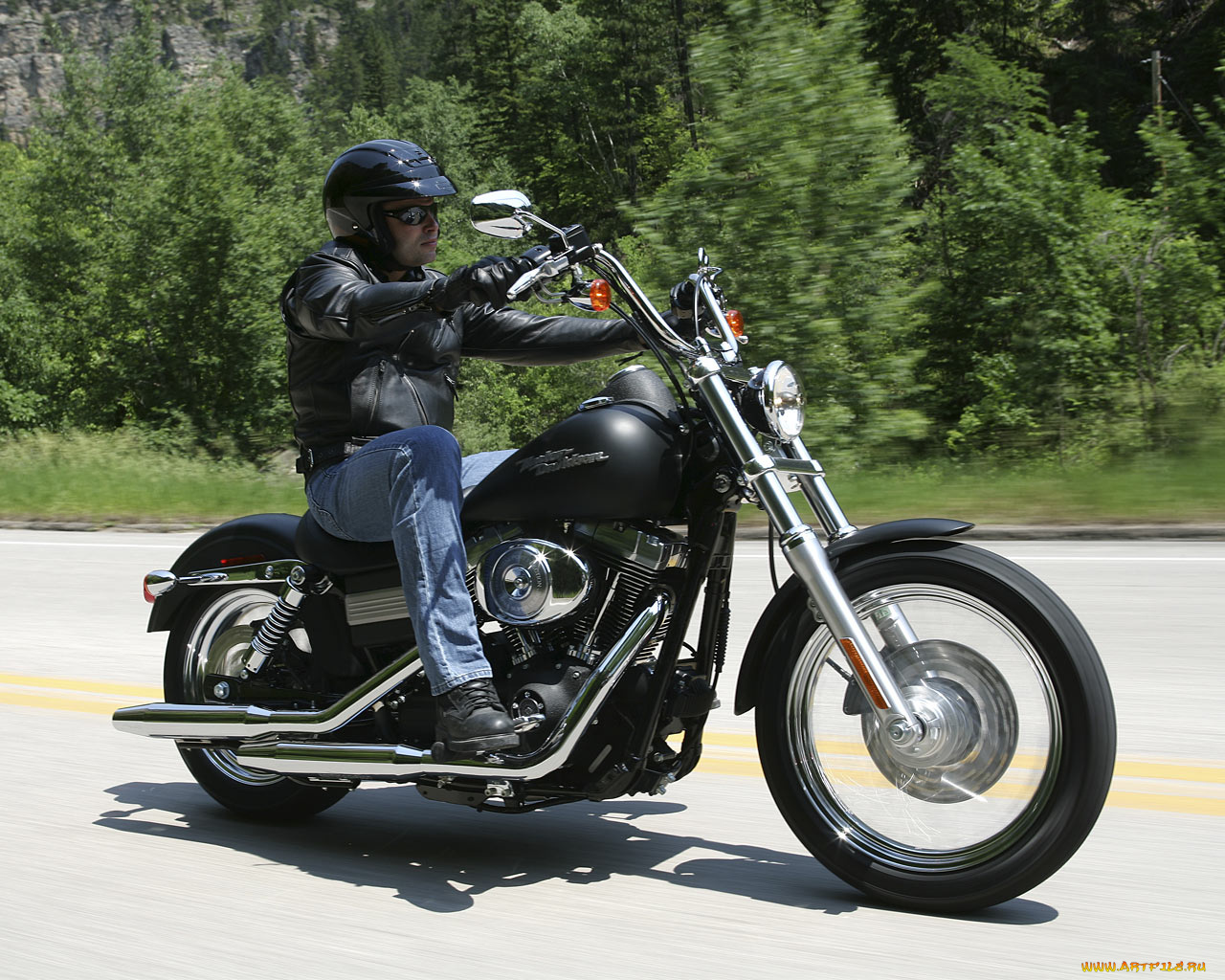 мотоциклы, harley, davidson